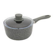 ZWILLING Parma Plus Aluminum Round Sauce Pan With Lid, Grey-Saucepan-DECOROLALA