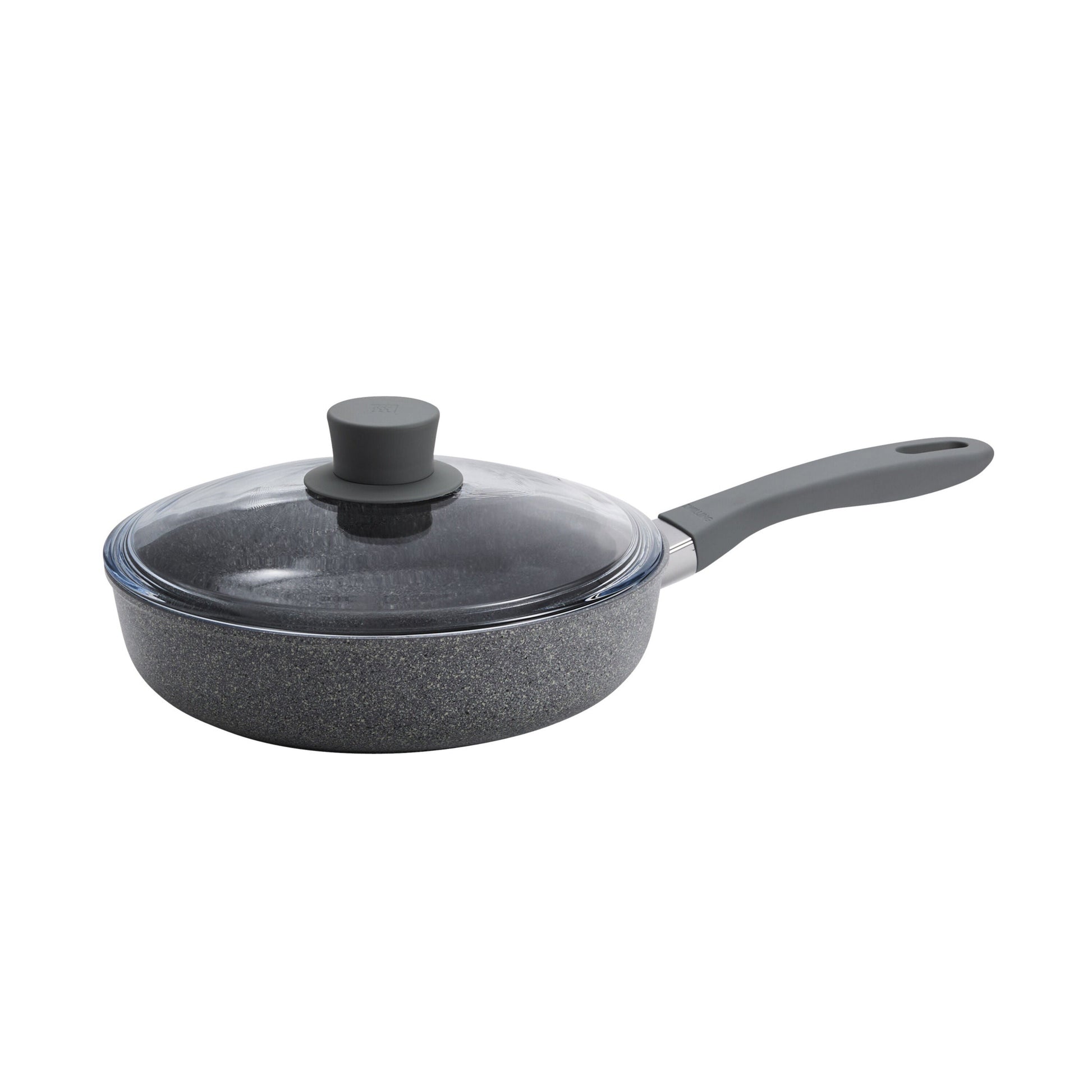 ZWILLING Parma Plus Ceramic 24 cm Aluminum Saute Pan With Lid-Sauté Pan-DECOROLALA