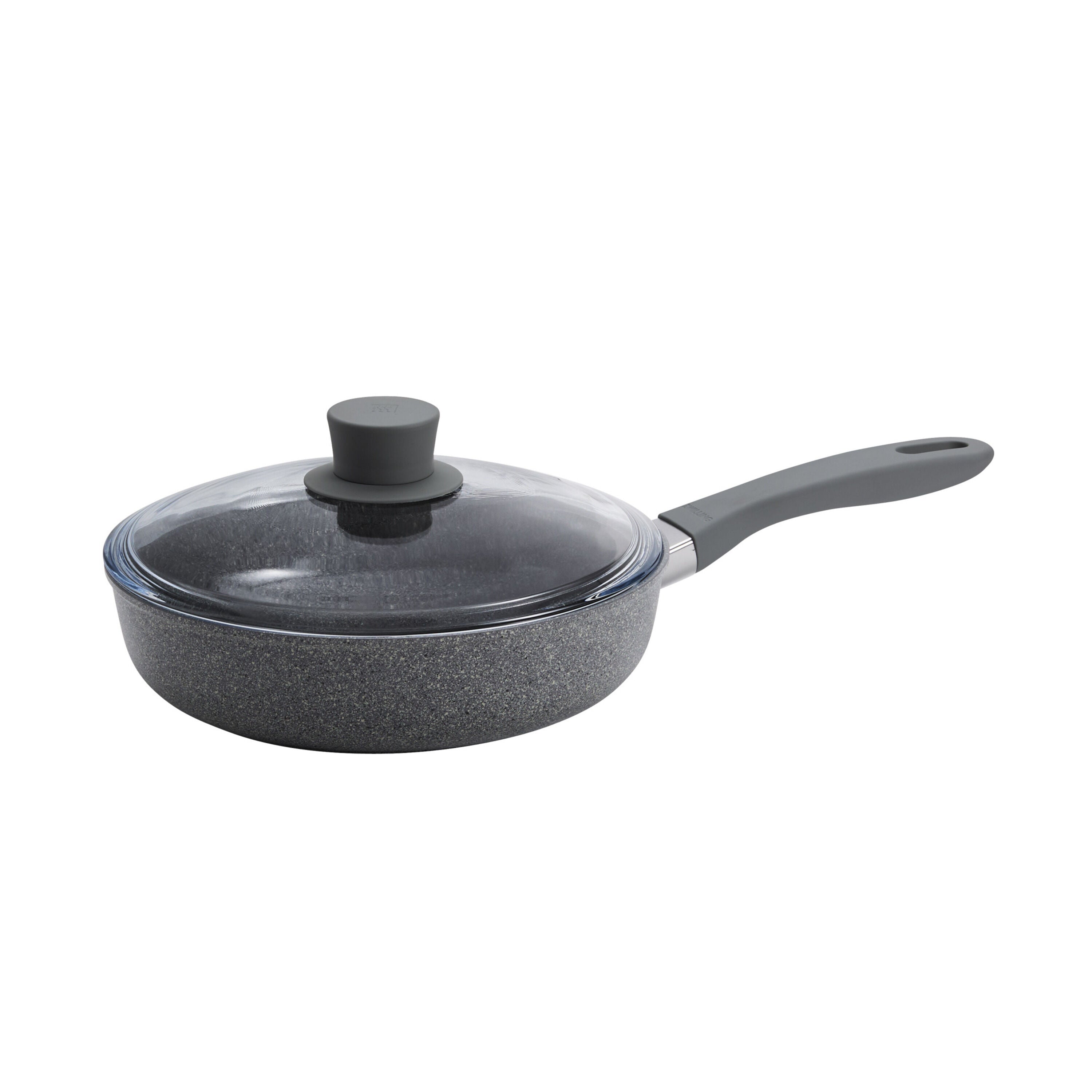 ZWILLING Parma Plus Ceramic 24 cm Aluminum Saute Pan With Lid-Sauté Pan-DECOROLALA