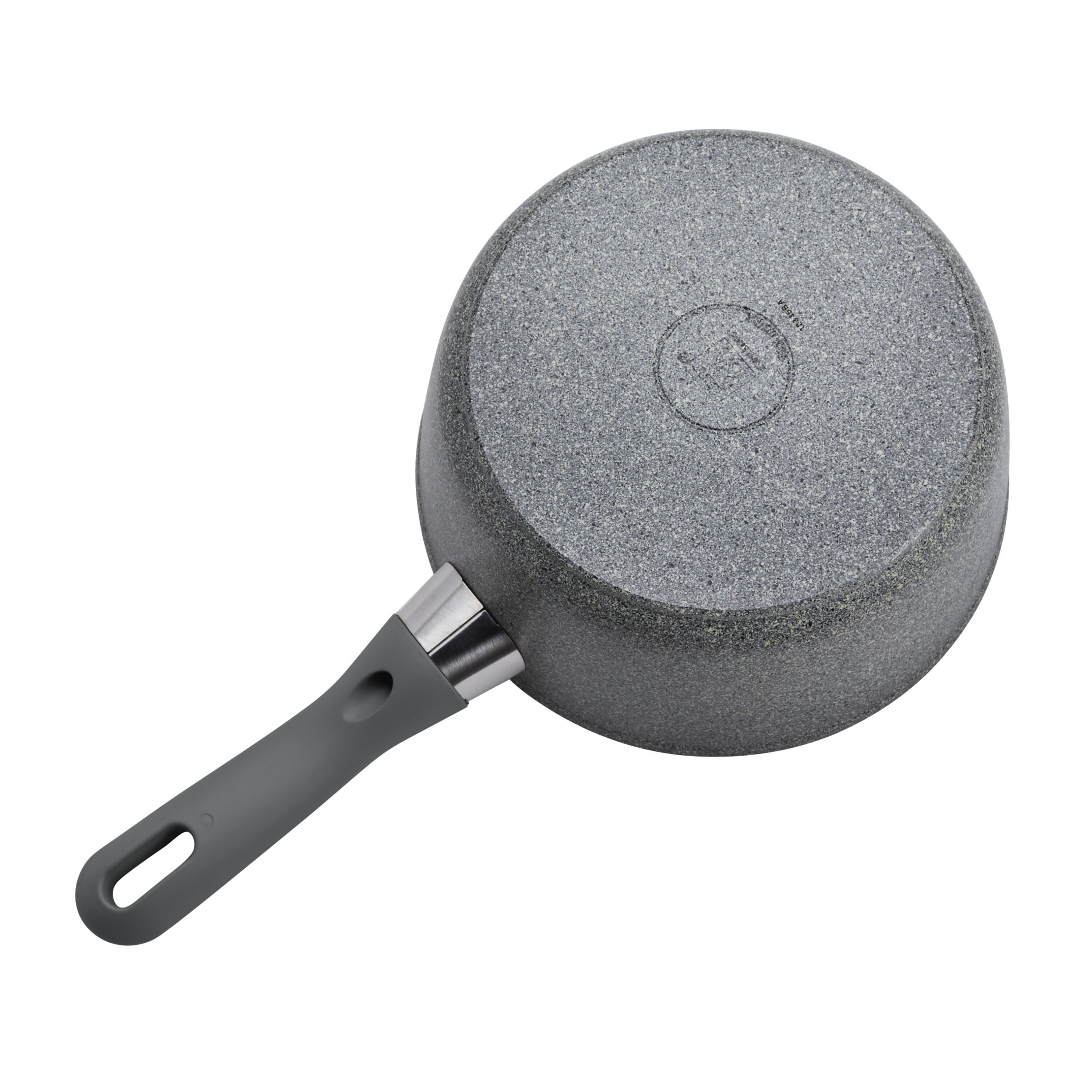 ZWILLING Parma Plus Ceramic 2.75 L Aluminum Round Sauce Pan With Lid, Grey-Saucepan-DECOROLALA
