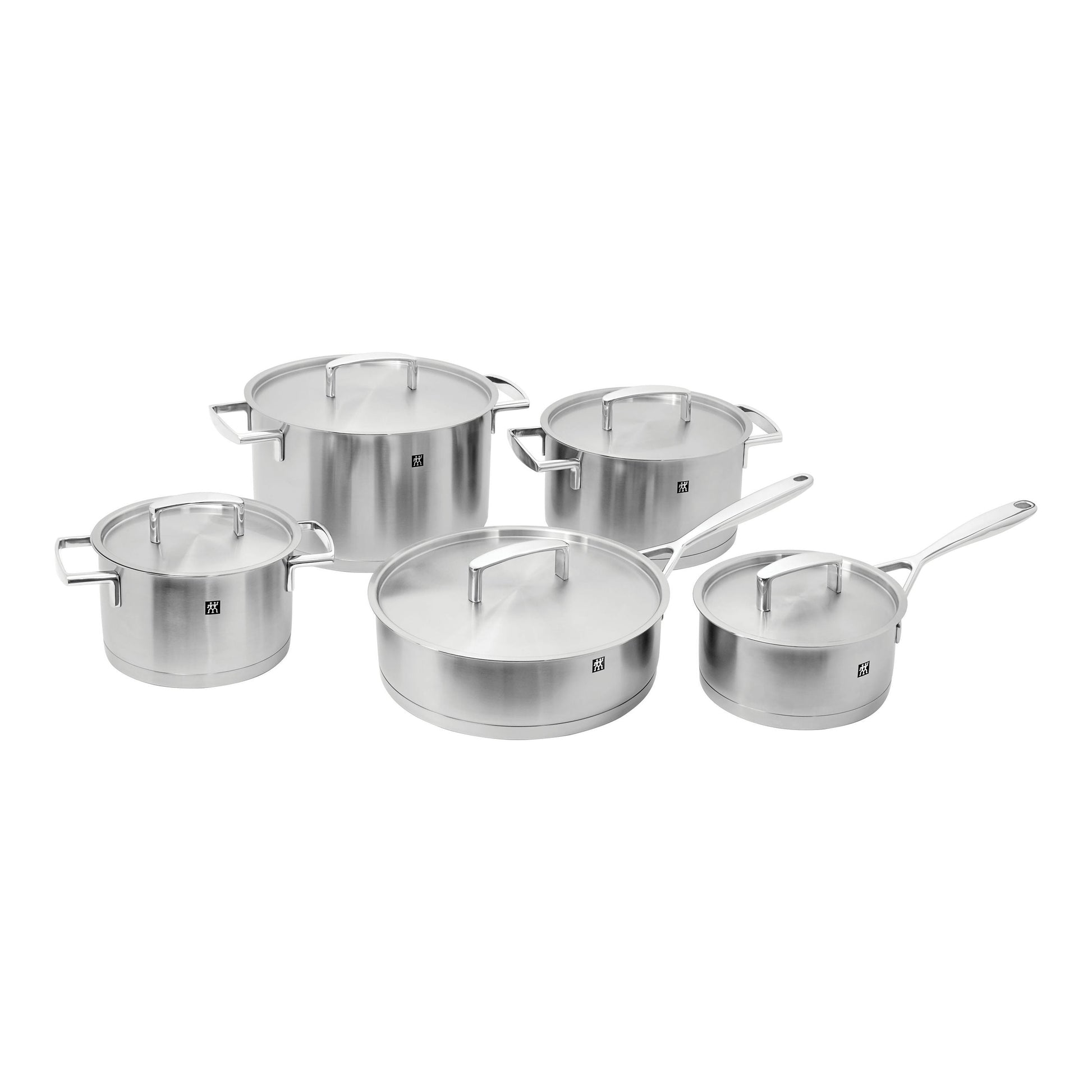 ZWILLING Passion 10pc Cookware Set - Stainless Steel-Cookware Set-DECOROLALA