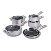 ZWILLING Peak 10-Piece Stainless Steel Cookware-Cookware-DECOROLALA