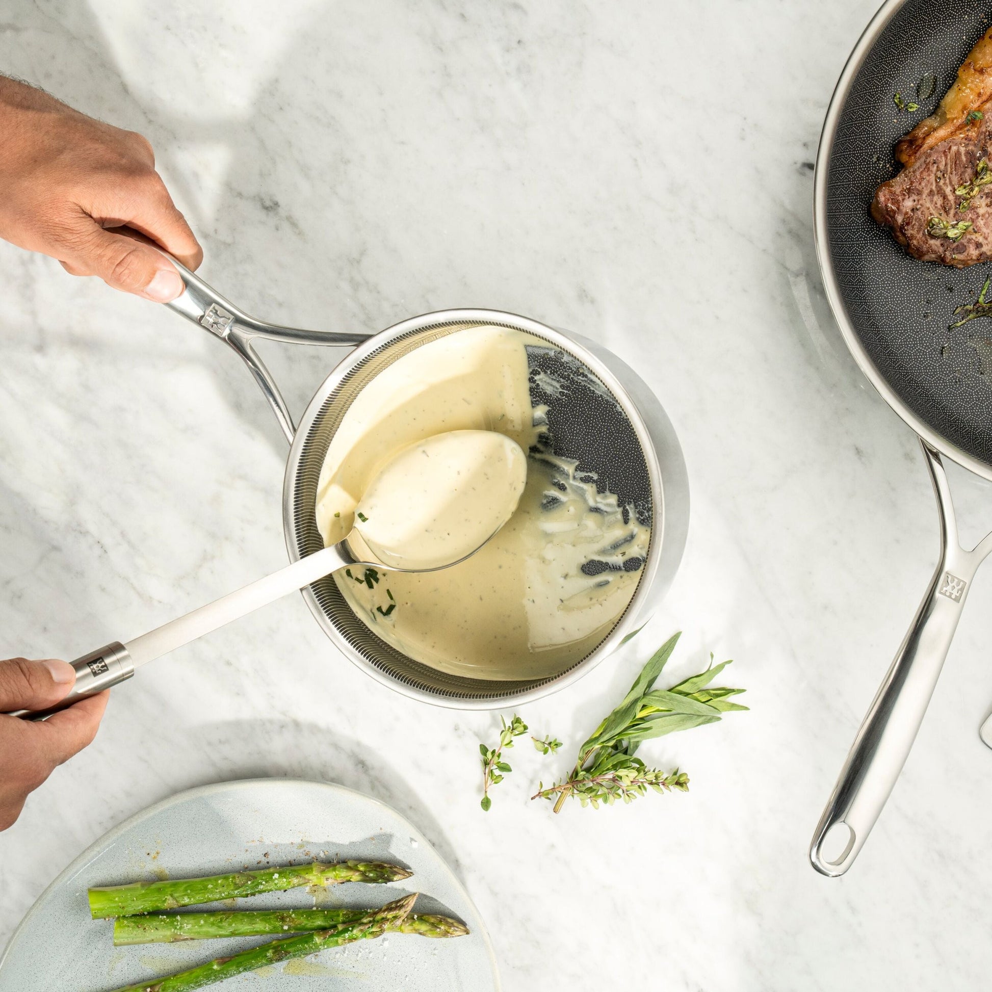 ZWILLING Peak 1.5L Sauce Pan 18/10 Stainless Steel-DECOROLALA