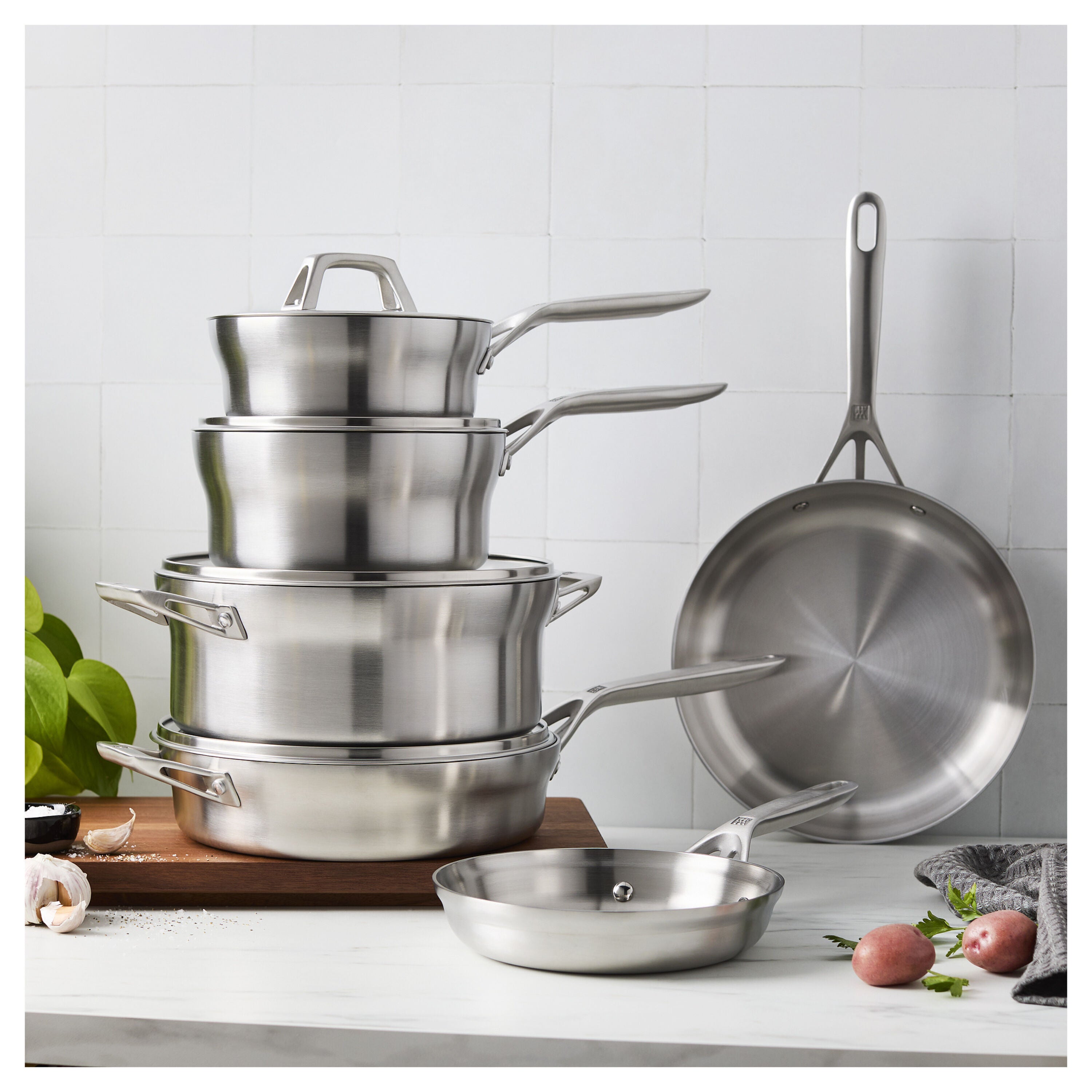 ZWILLING Peak 24cm Frying Pan Stainless Steel-DECOROLALA