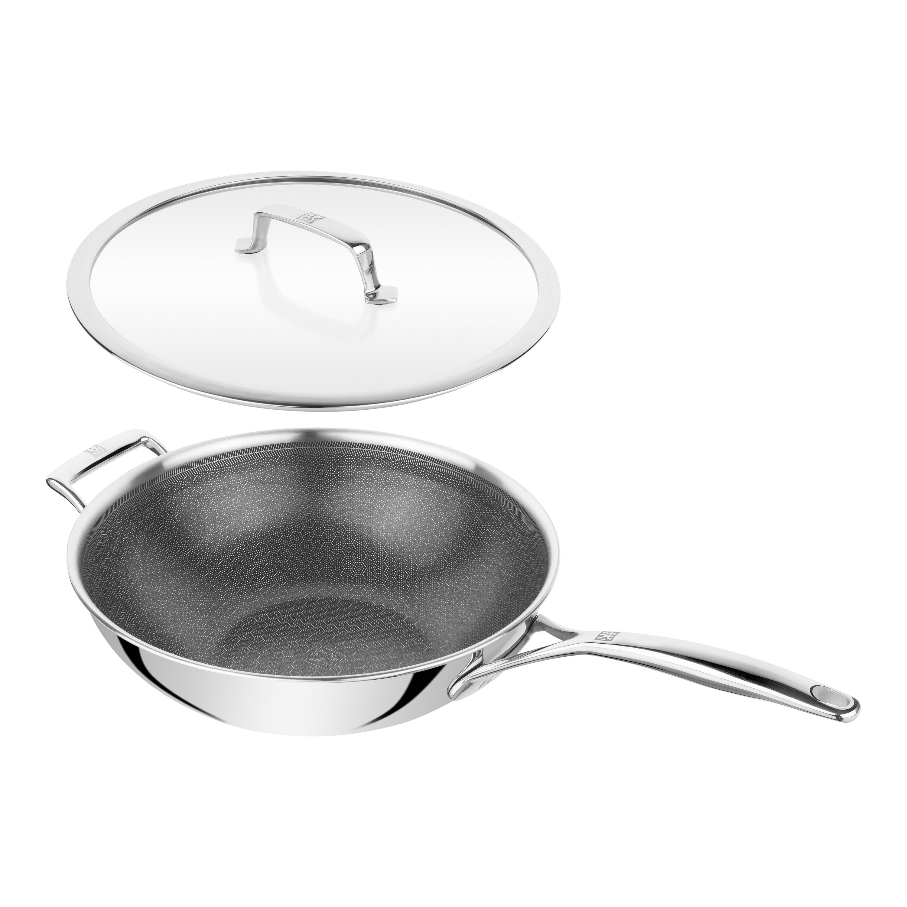 ZWILLING Peak 30cm Wok 18/10 Stainless Steel-DECOROLALA