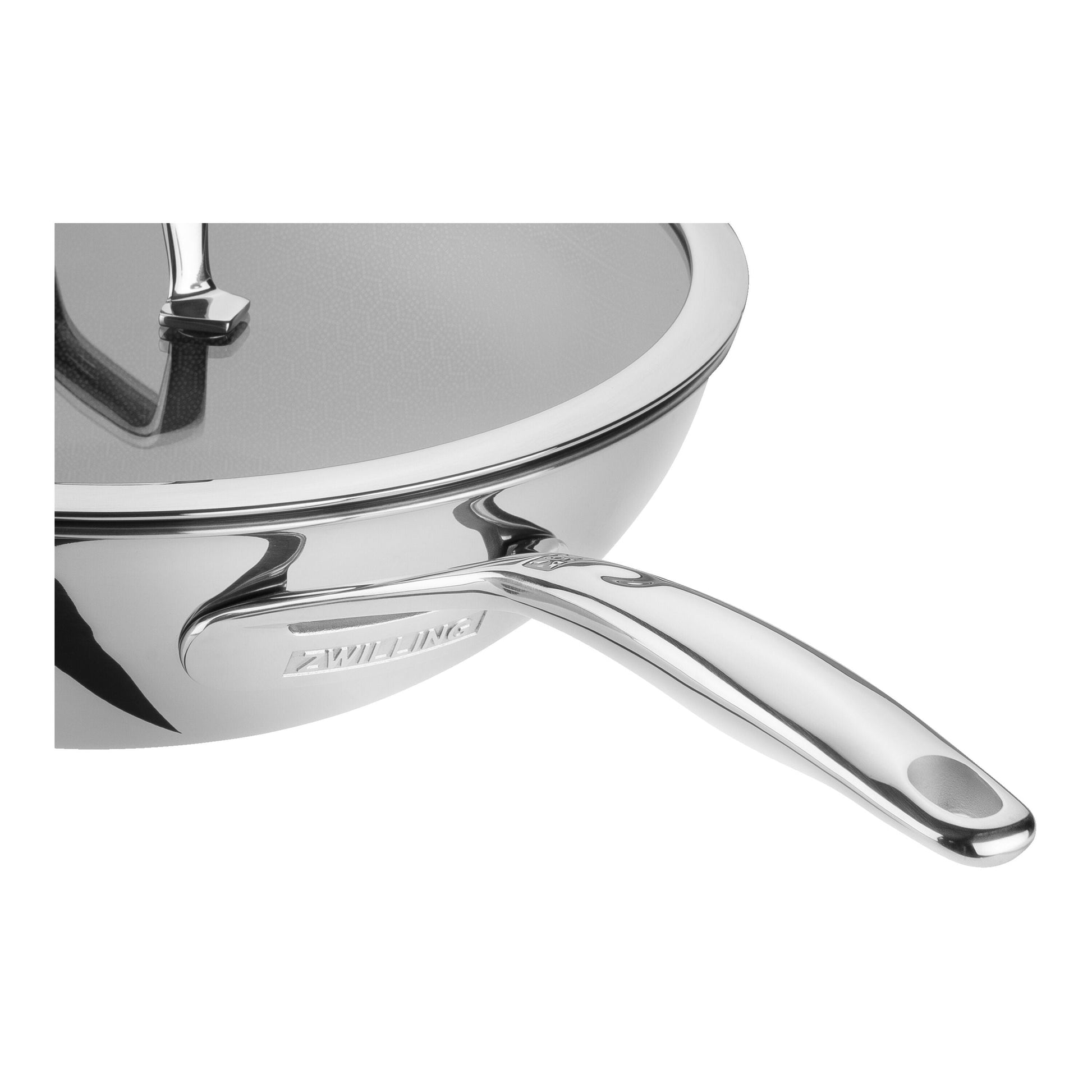 ZWILLING Peak 30cm Wok 18/10 Stainless Steel-DECOROLALA