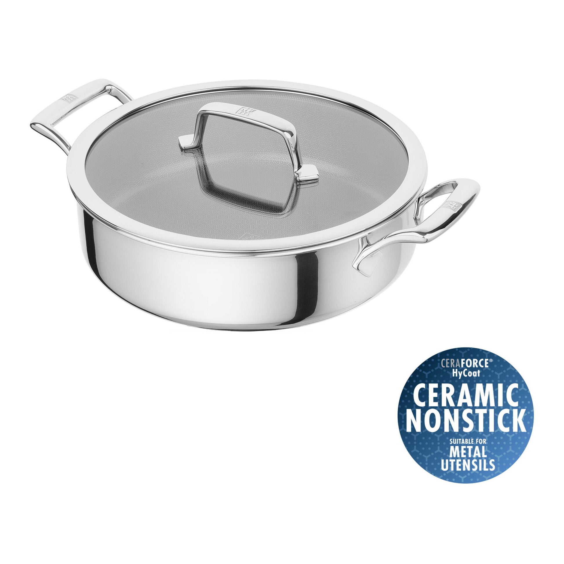 ZWILLING Peak 3.8L 26cm Saucier - Stainless Steel-DECOROLALA
