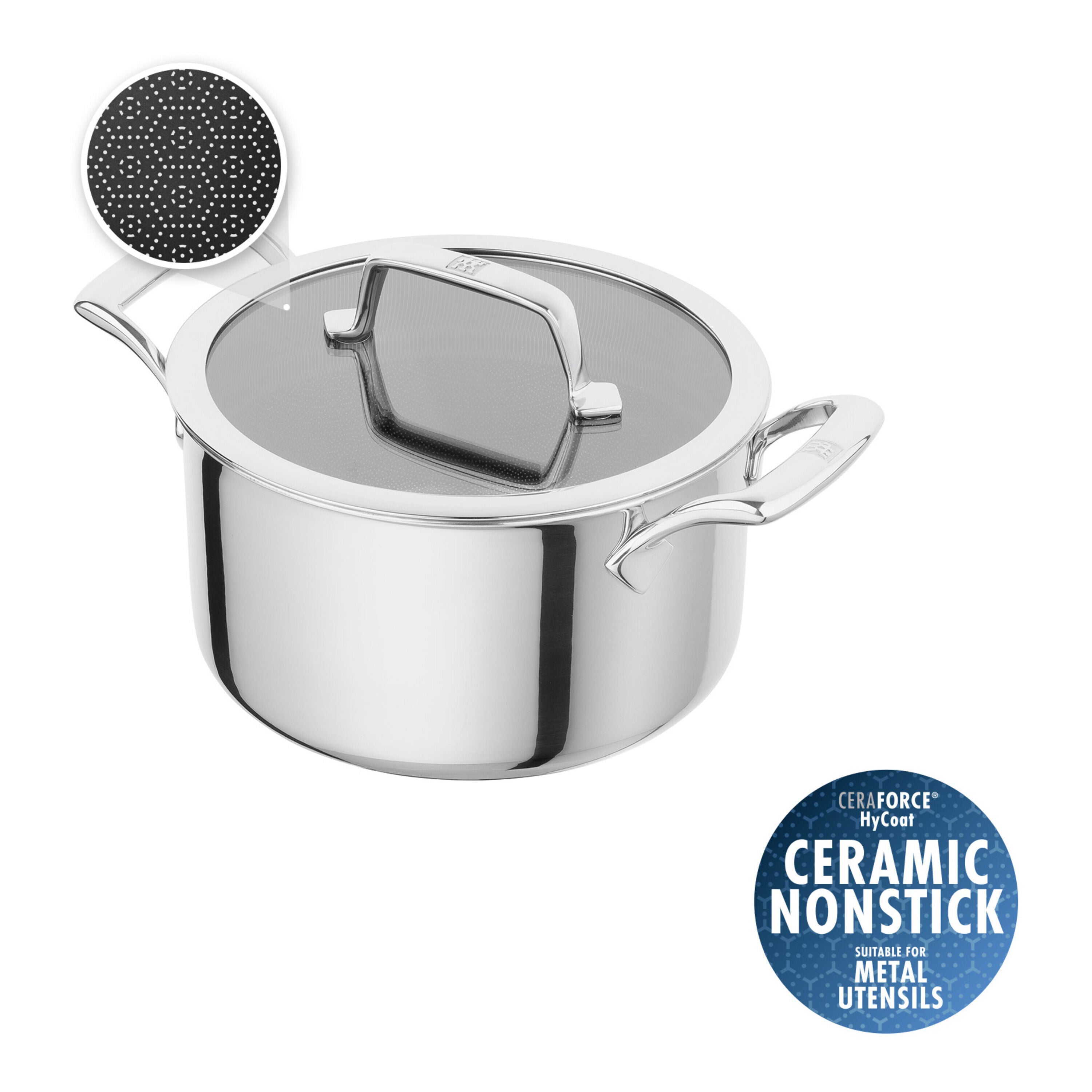 ZWILLING Peak 5.7L Stainless Steel Stock Pot-DECOROLALA