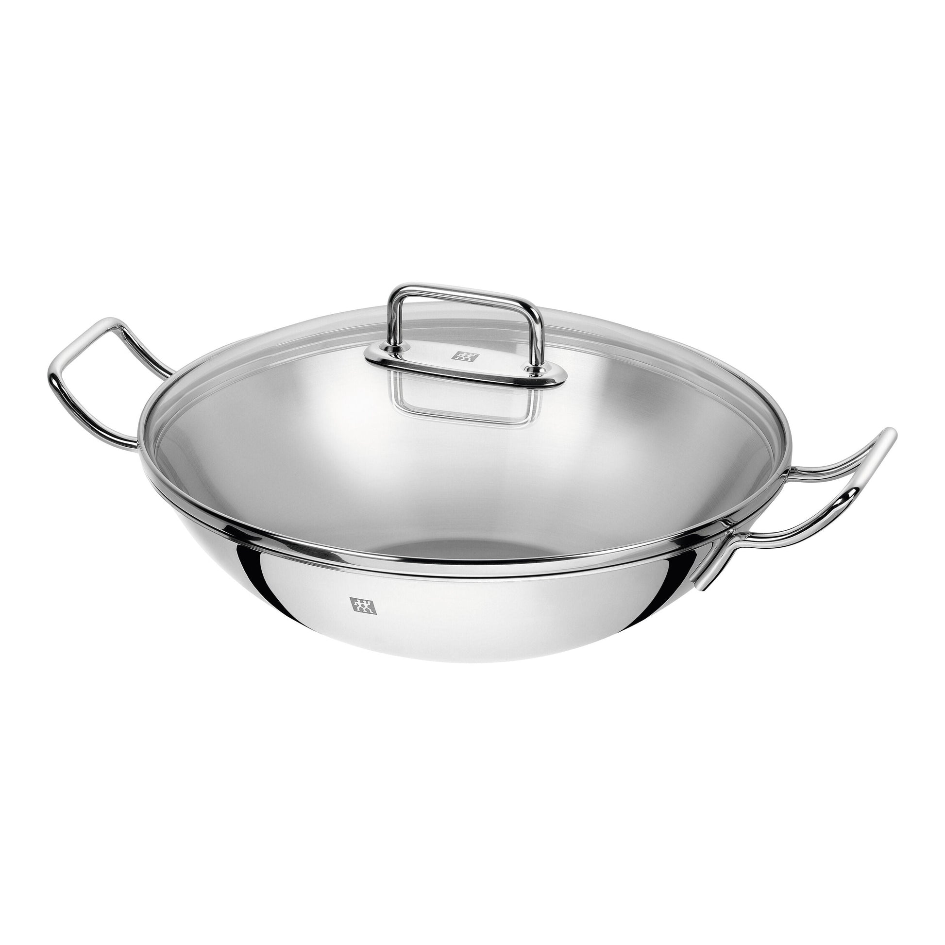 ZWILLING Plus 3 Piece 18/10 Stainless Steel Wok With Steamer And Lid-Wok-DECOROLALA