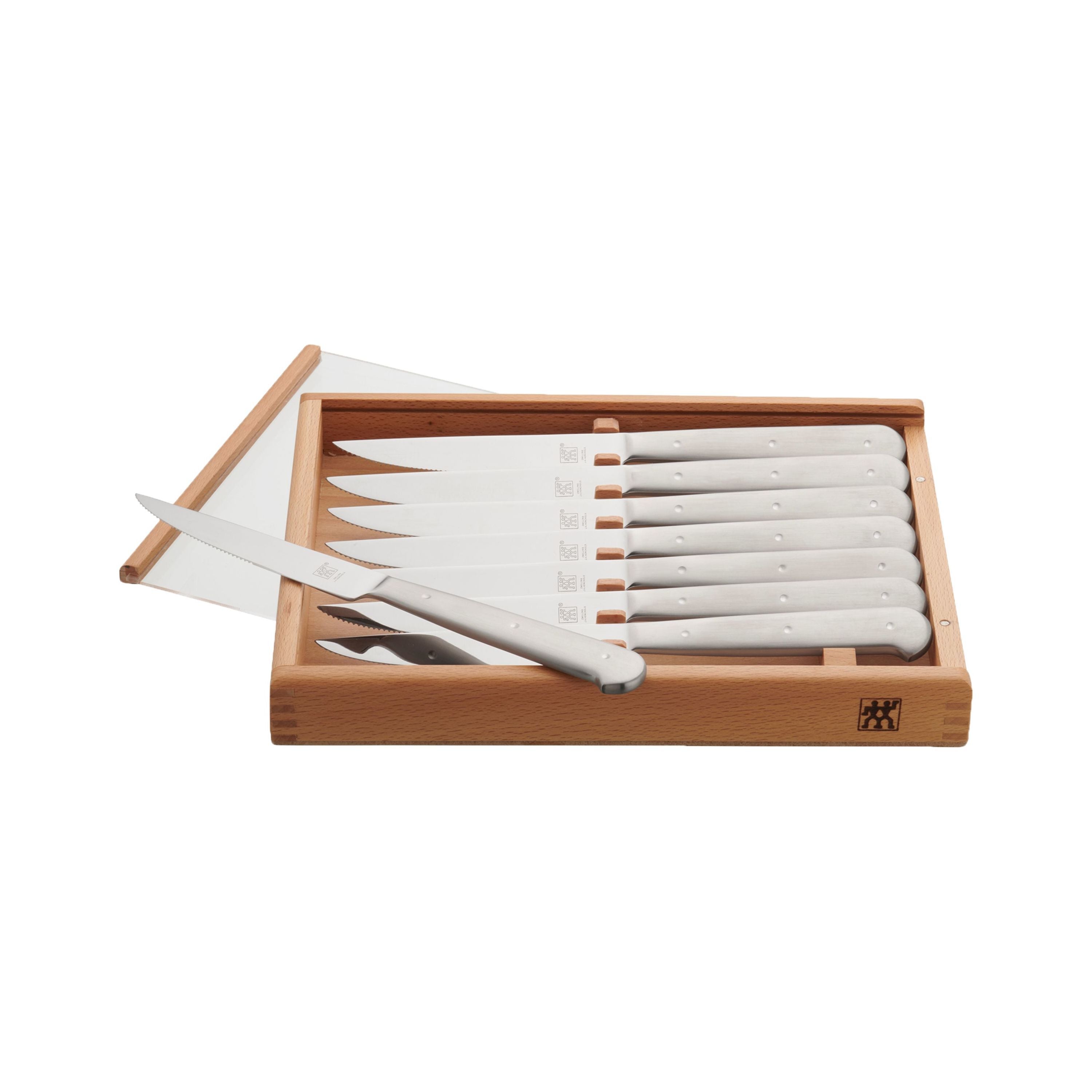 ZWILLING Porterhouse Steak Knives 8-Piece Set-Kitchen Tool-DECOROLALA