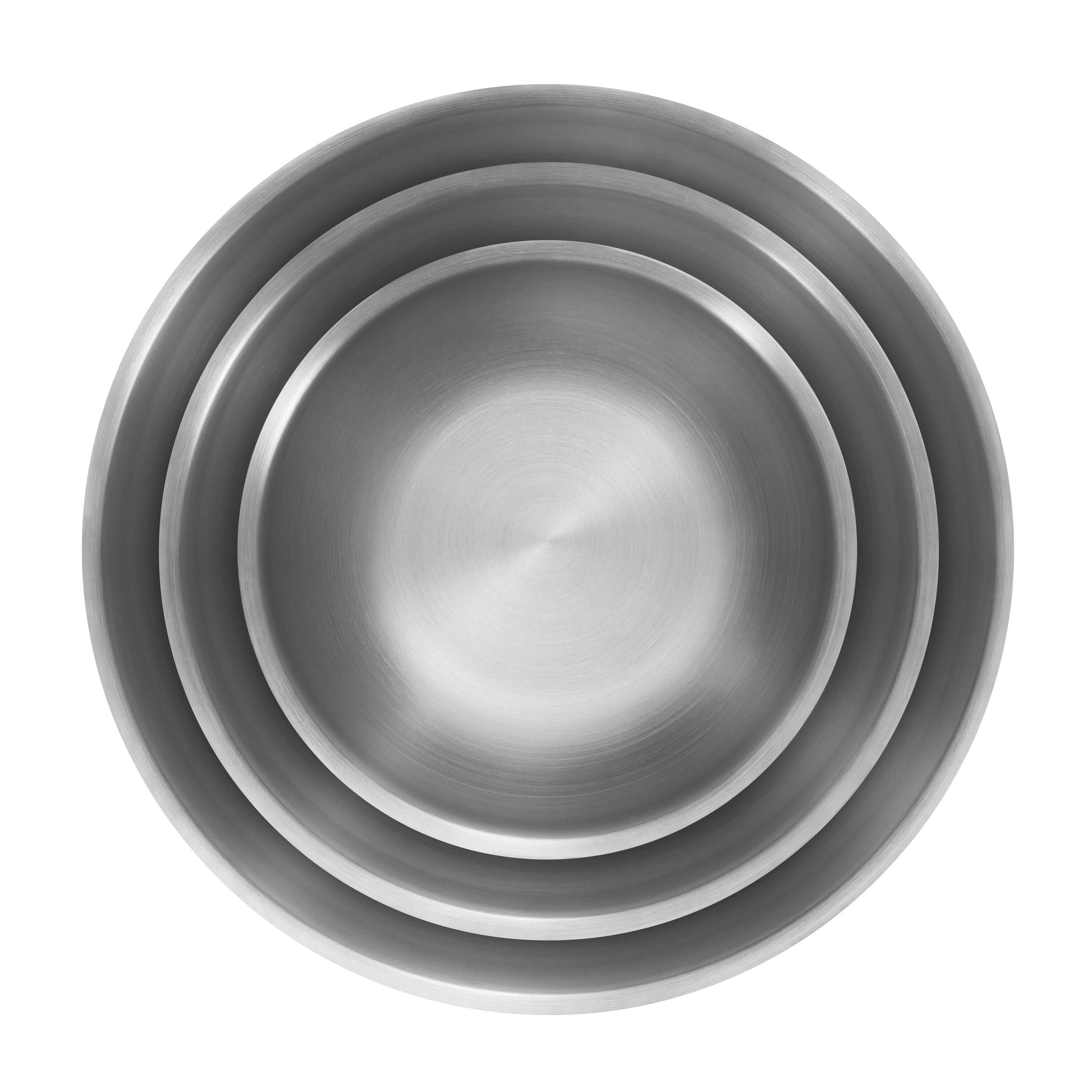 ZWILLING Prep 3 Piece 18/10 Stainless Steel Bowl Set, Silver-Dinnerware-DECOROLALA