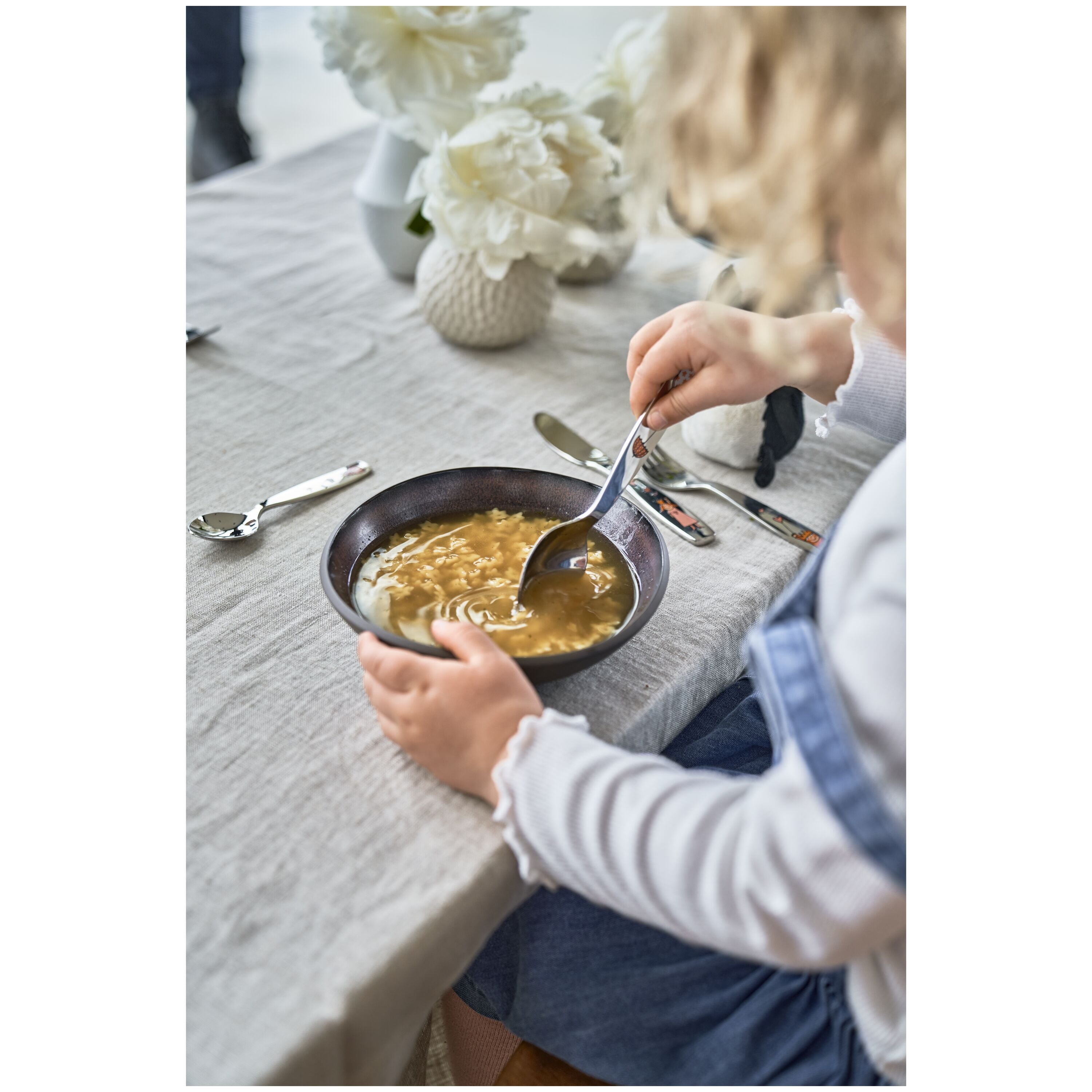 ZWILLING Prinzessin Emilie 4 Piece, Children's Flatware Set, Silver-Flatware Set-DECOROLALA