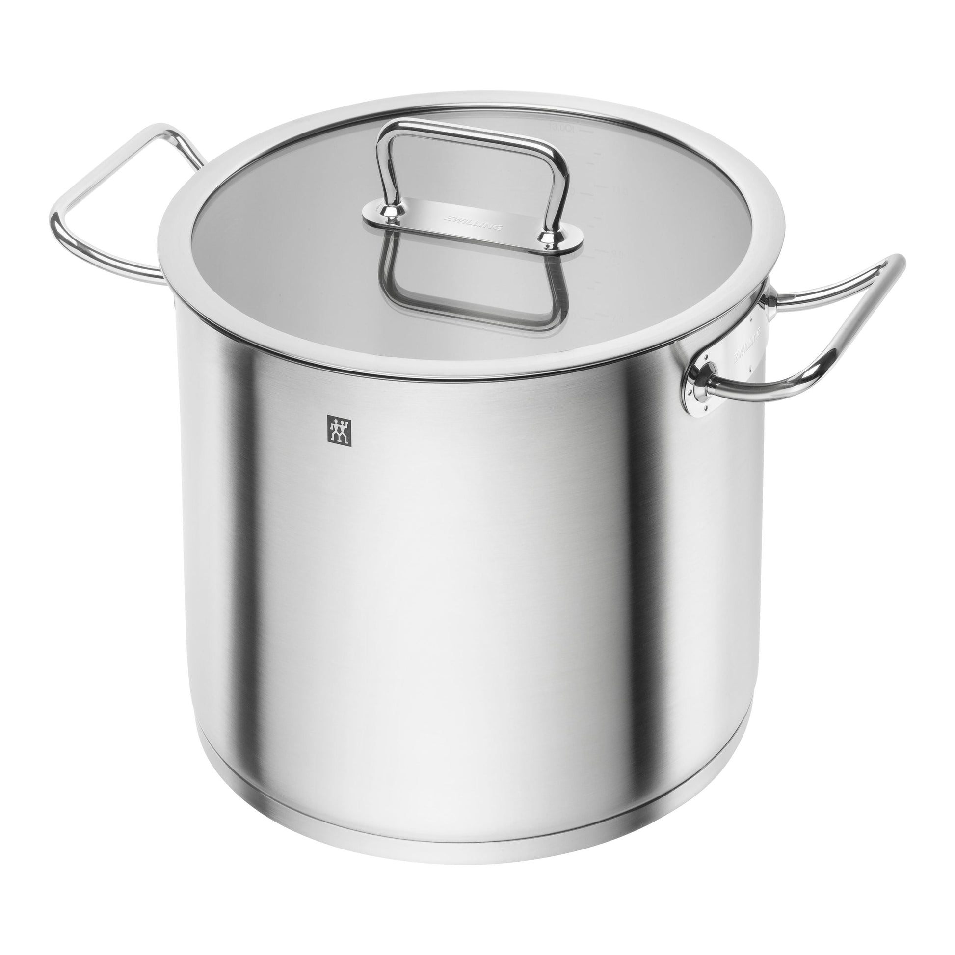 ZWILLING Pro 13.25 L 18/10 Stainless Steel Stock Pot High-Sided-Stock Pot-DECOROLALA