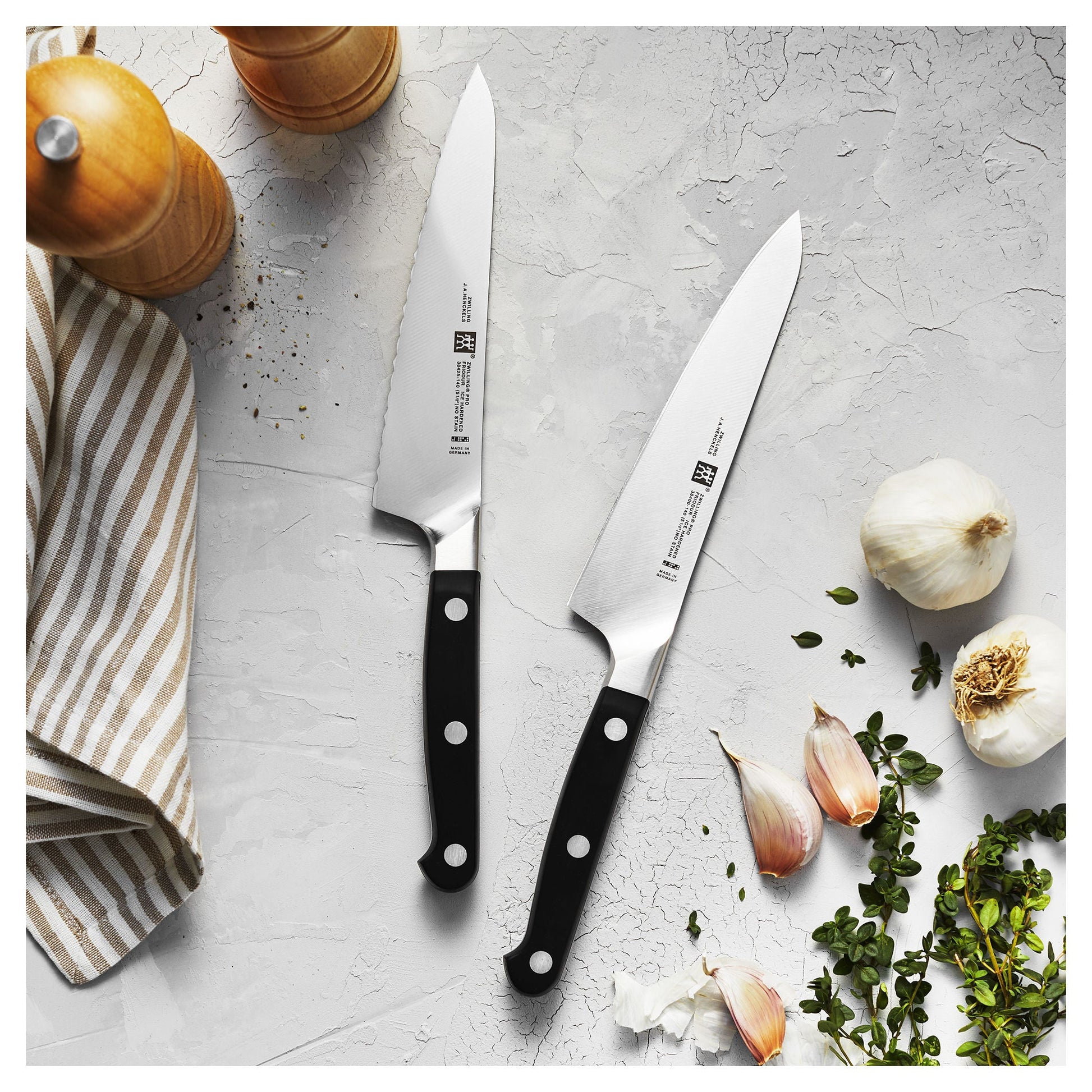 ZWILLING Pro 2 Piece Knife Set-Knife Set-DECOROLALA