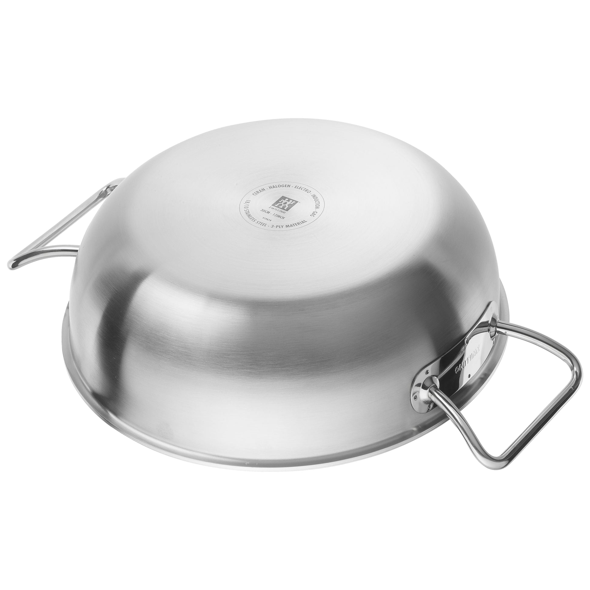 ZWILLING Pro 30cm Wok 18/10 Stainless Steel-Wok-DECOROLALA