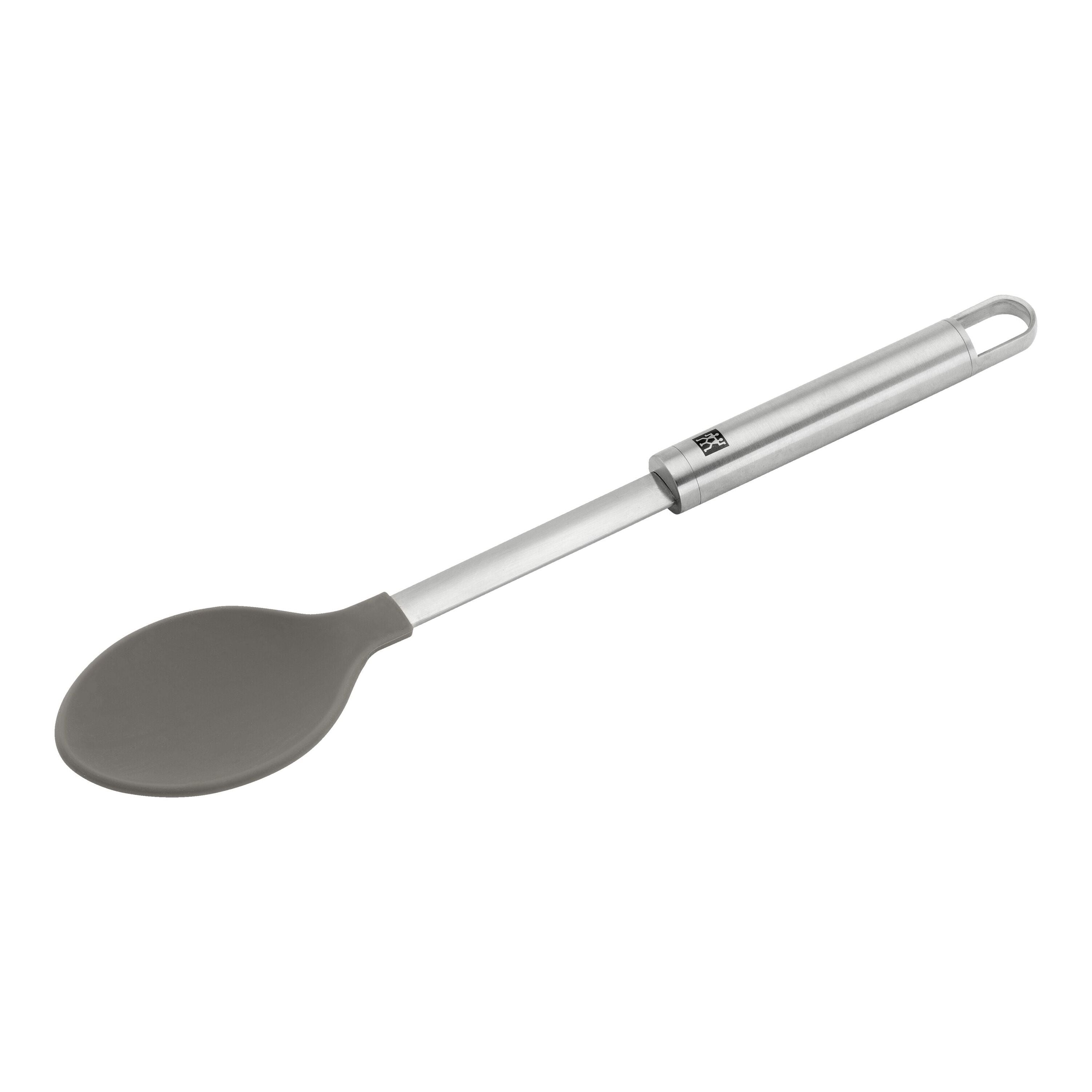 ZWILLING Pro 32cm Silicone Cooking Spoon Silver-Spatula-DECOROLALA