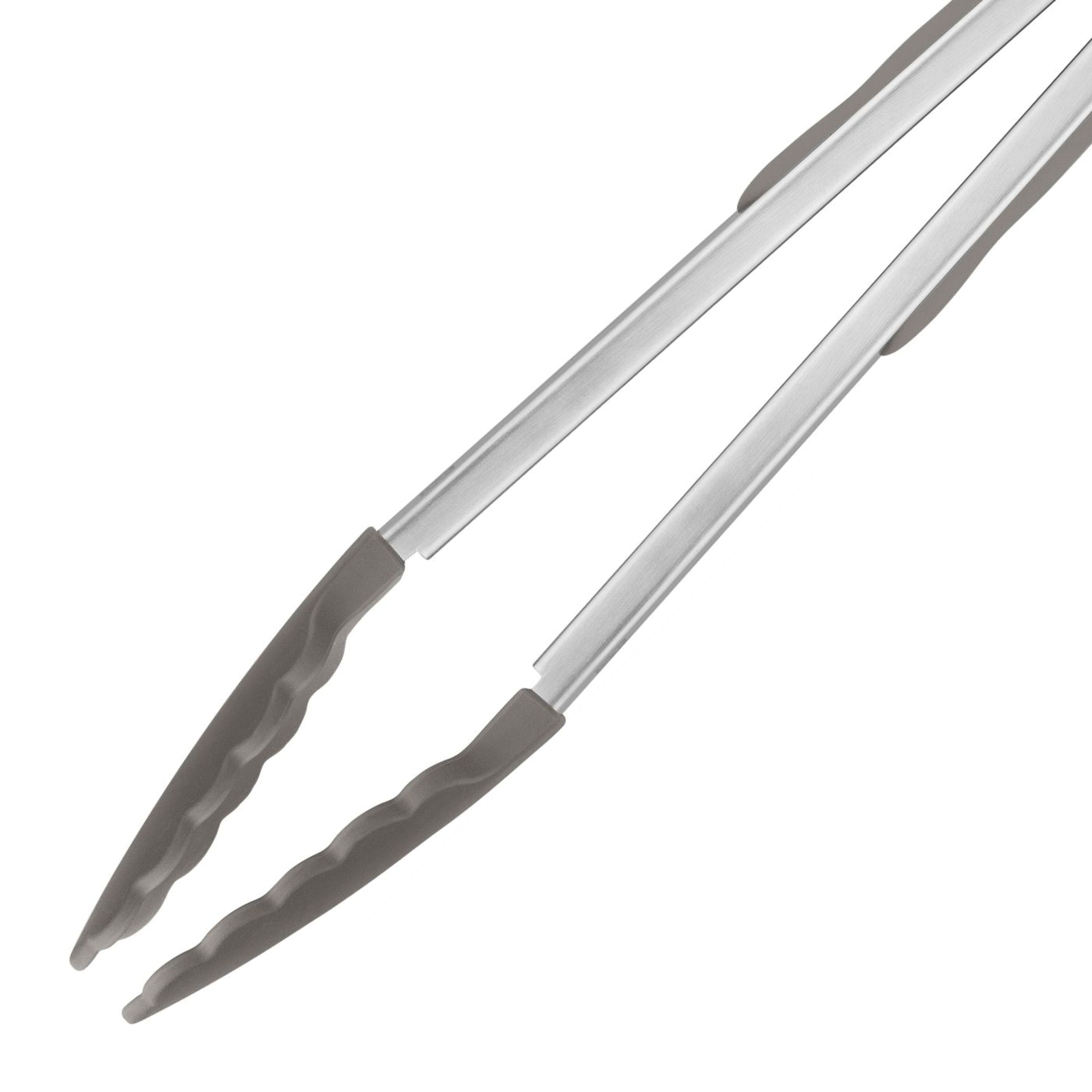 ZWILLING Pro 33 cm 18/10 Stainless Steel Tongs, Silver-Tongs-DECOROLALA