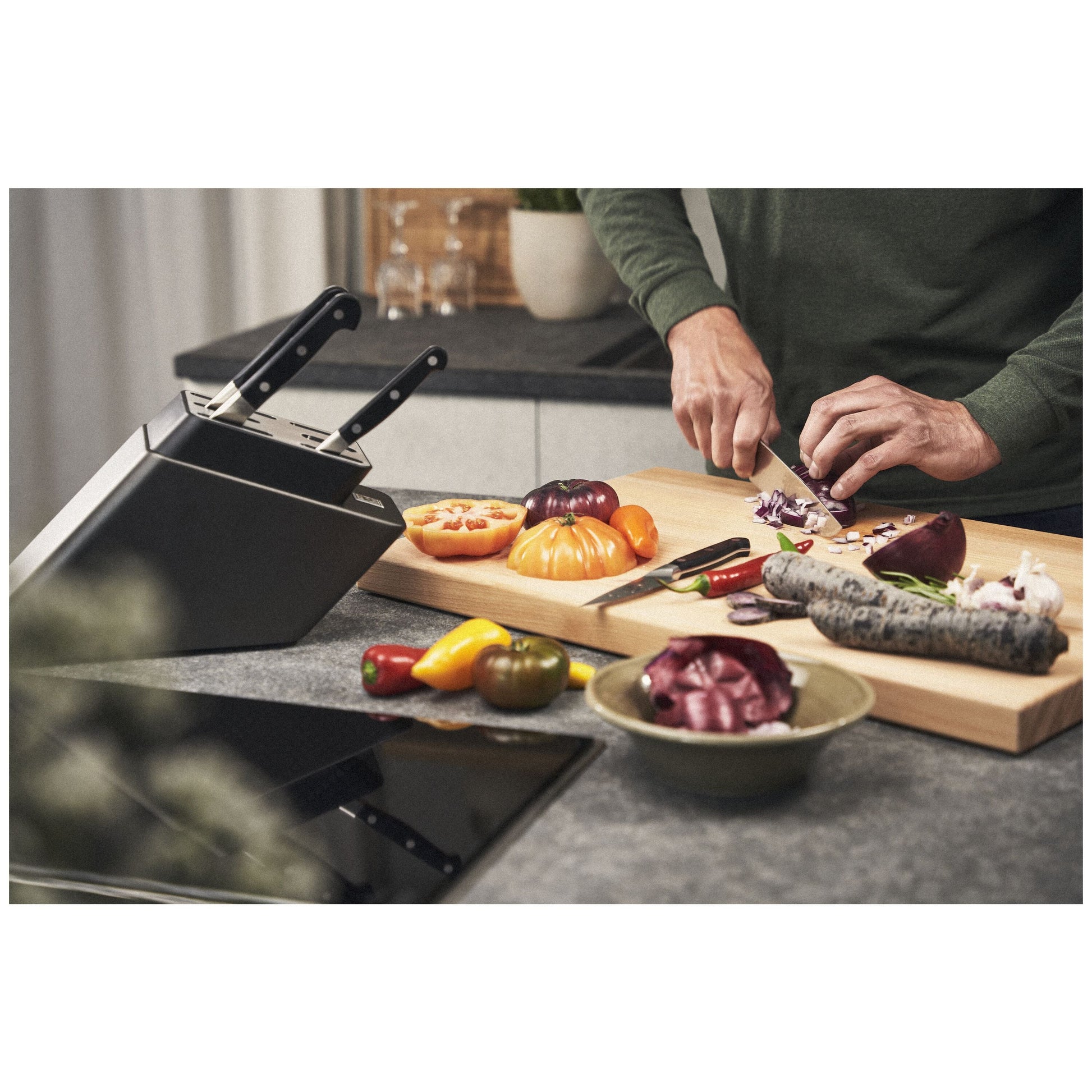 ZWILLING Pro 7 Piece Knife Block Set With Kis Technology-Knife Set-DECOROLALA