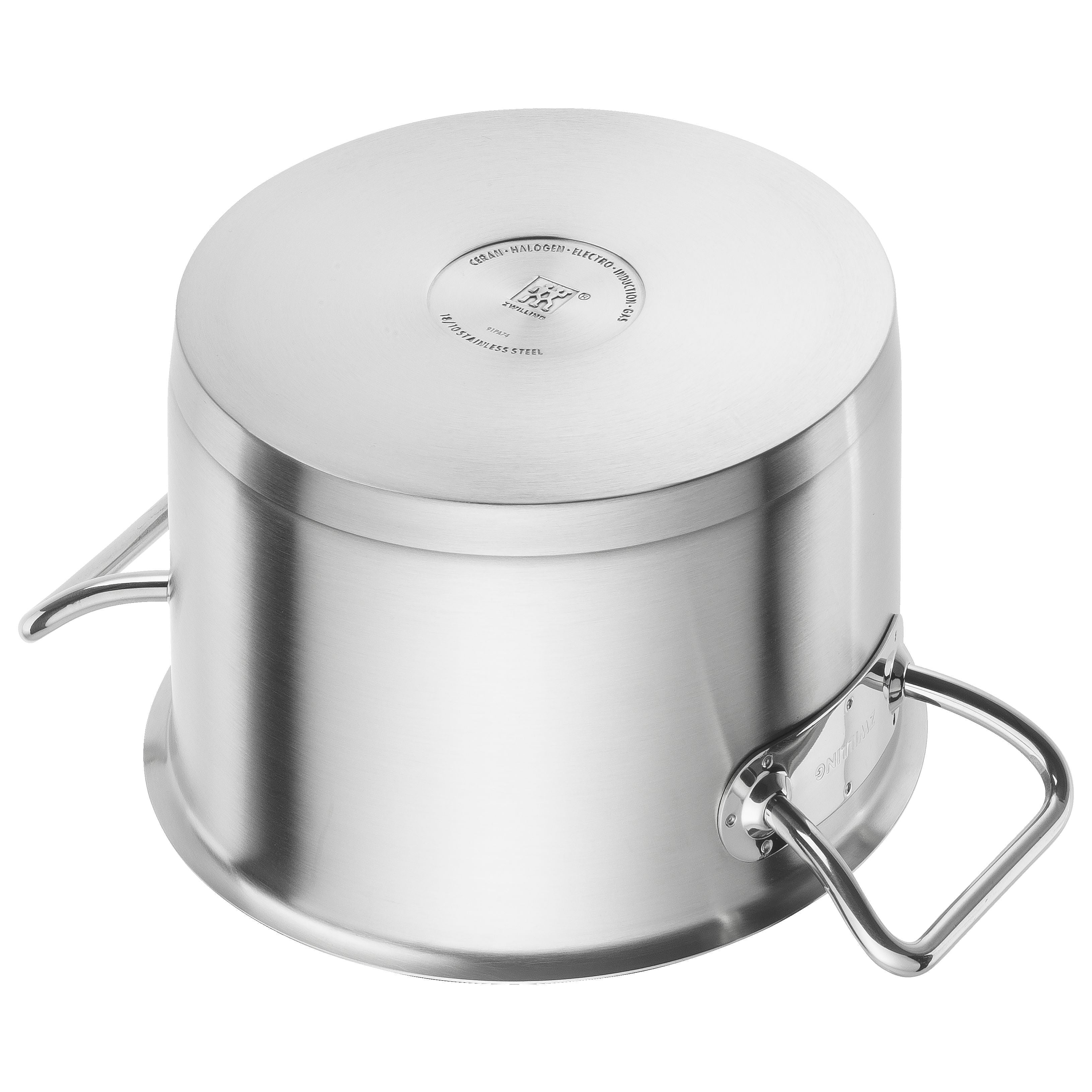ZWILLING Pro 8 L 18/10 Stainless Steel Stock Pot High-Sided-Stock Pot-DECOROLALA