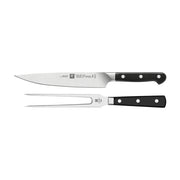 ZWILLING Pro 8" Slicing Knife & 7" Carving Fork-Knife Set-DECOROLALA