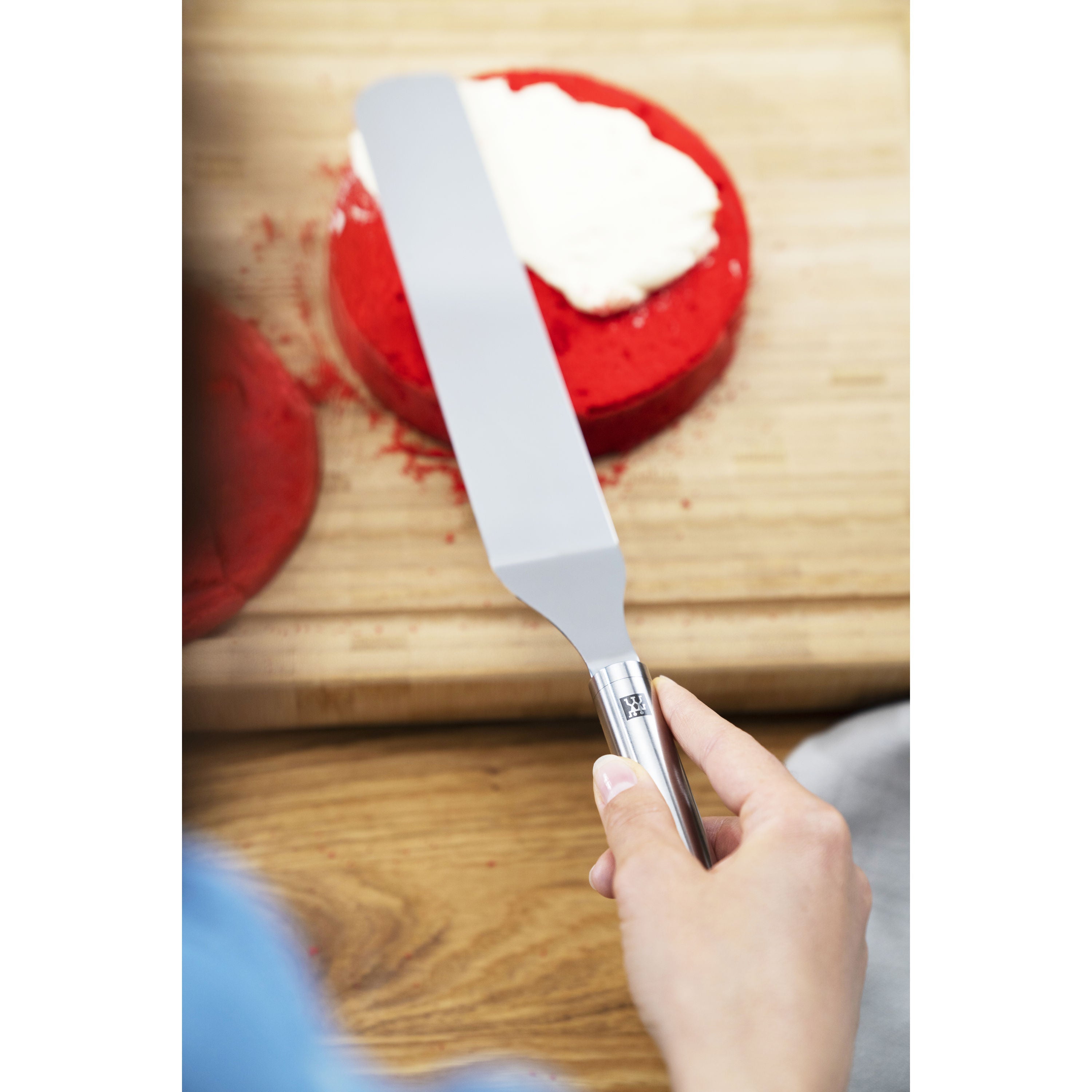 ZWILLING Pro Angled Icing Spatula 41cm Stainless Steel-Spatula-DECOROLALA