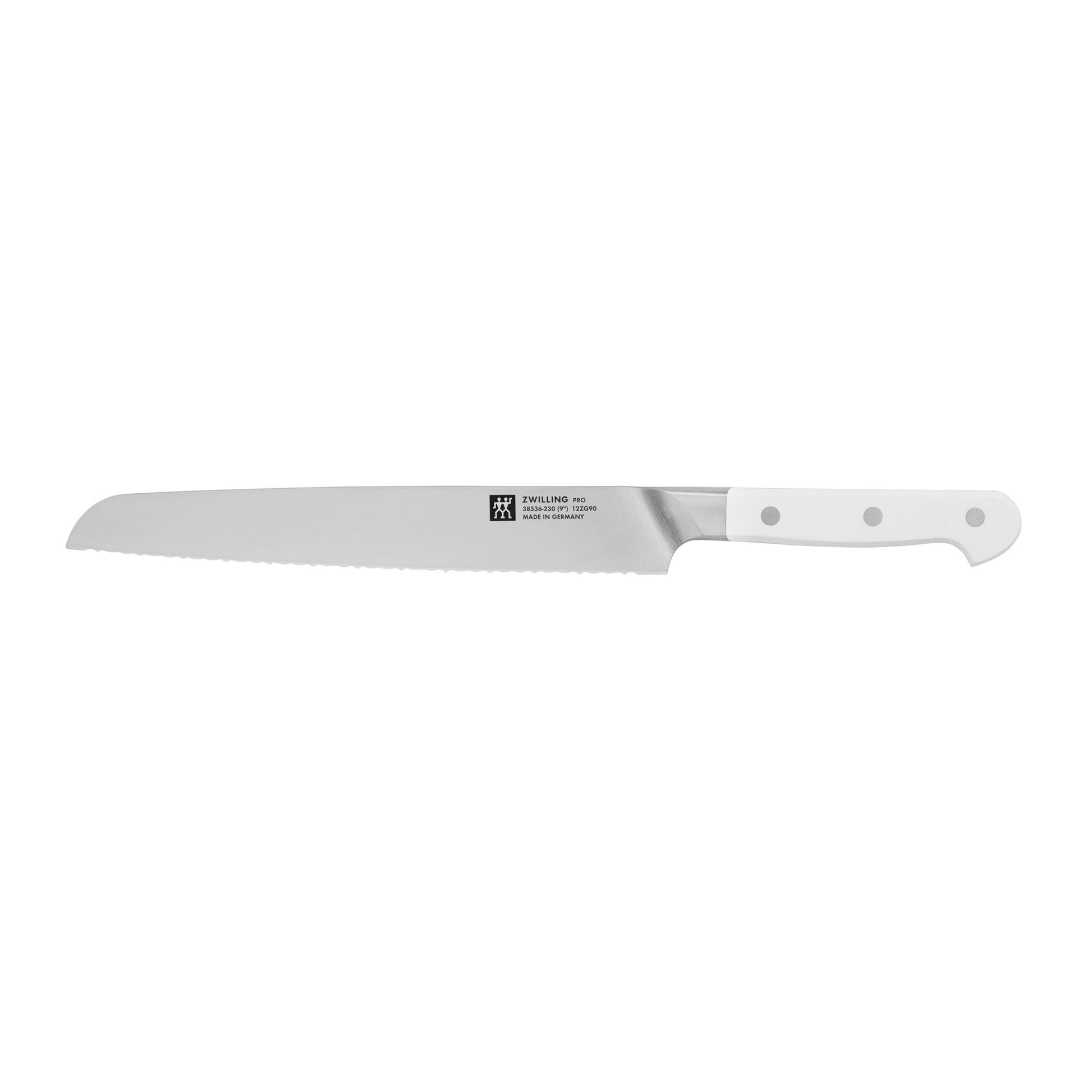 ZWILLING Pro Le Blanc 9" Bread Knife White-Bread Knife-DECOROLALA