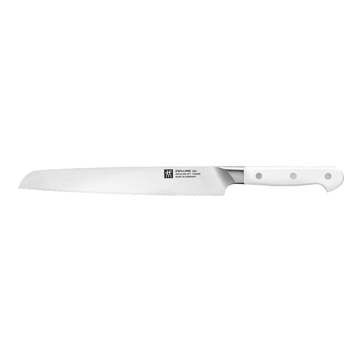 ZWILLING Pro Le Blanc 9" Bread Knife White-Bread Knives-DECOROLALA
