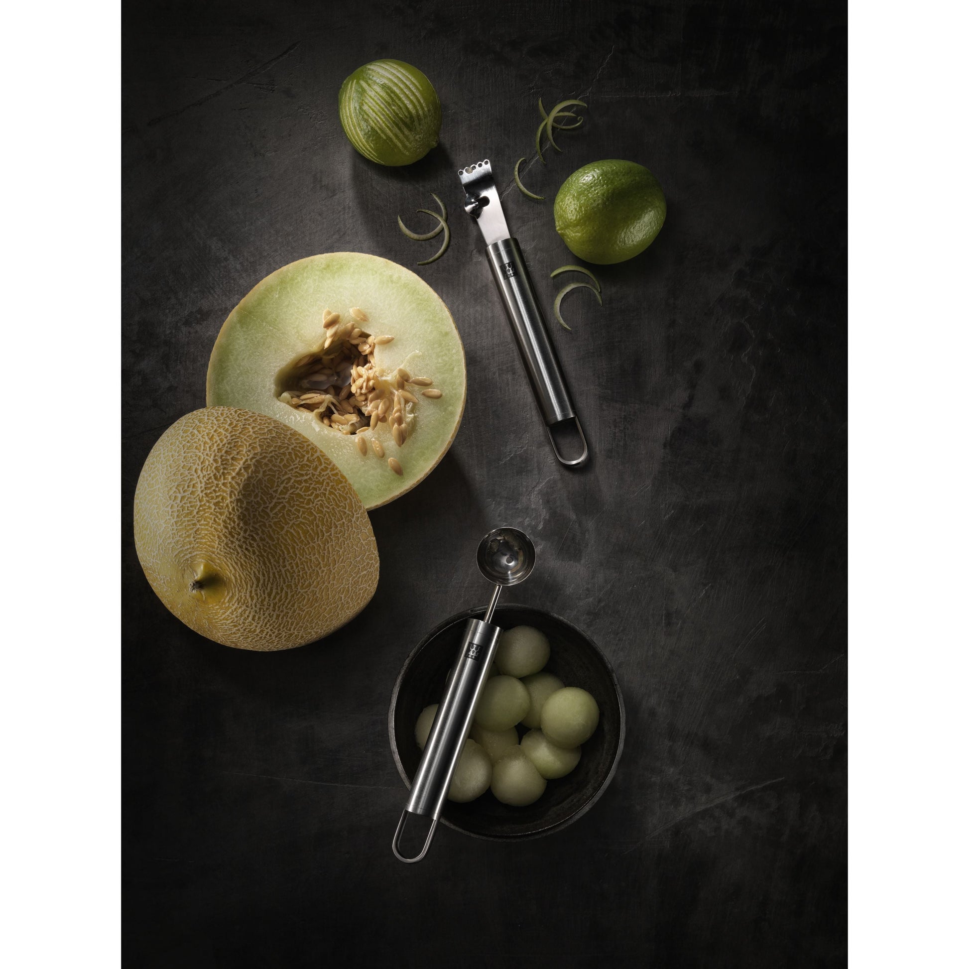 ZWILLING Pro Melon Scoop 18/10 Stainless Steel-Melon Baller-DECOROLALA