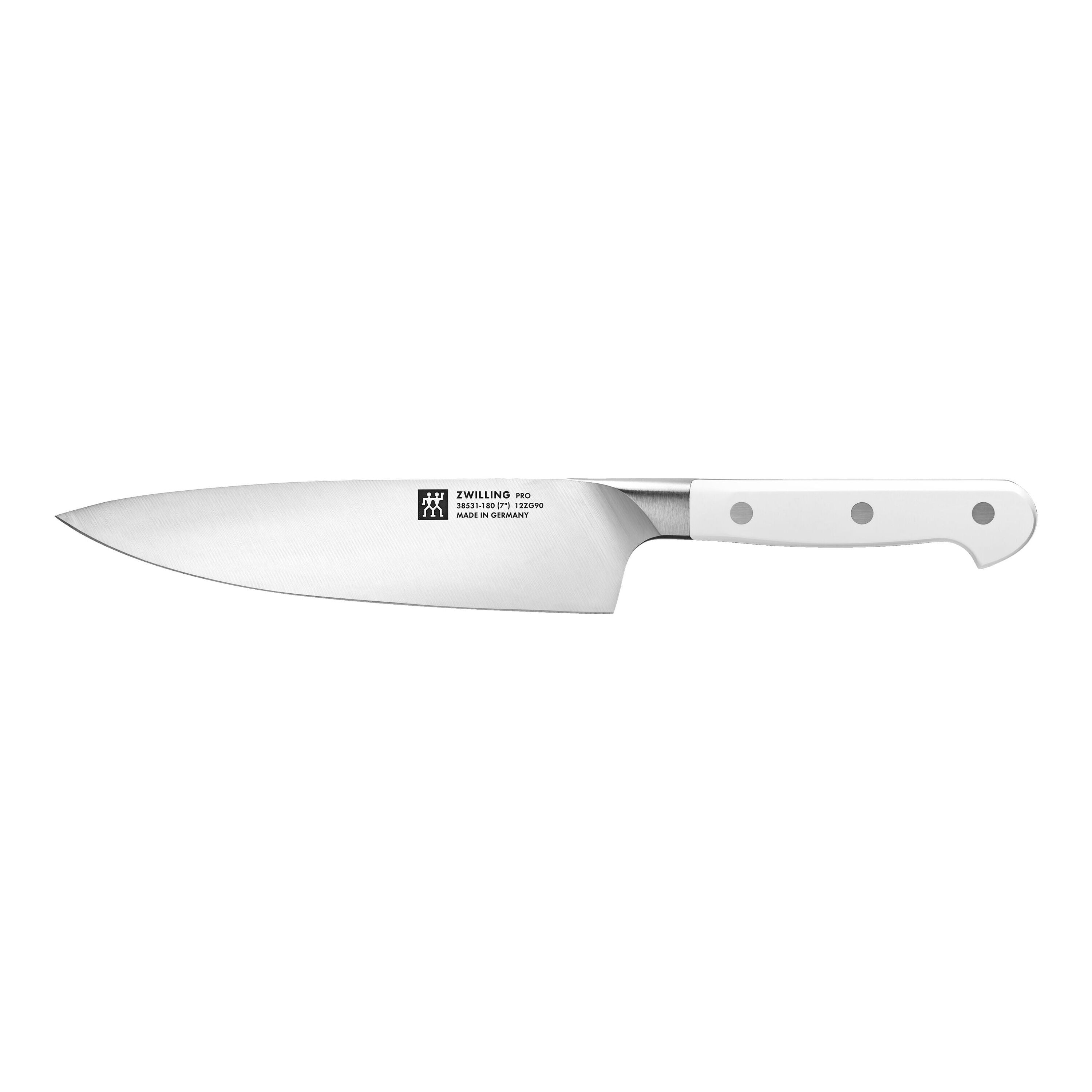ZWILLING Pro le blanc 7 inch Chef's Knife, White-Chef Knife-DECOROLALA
