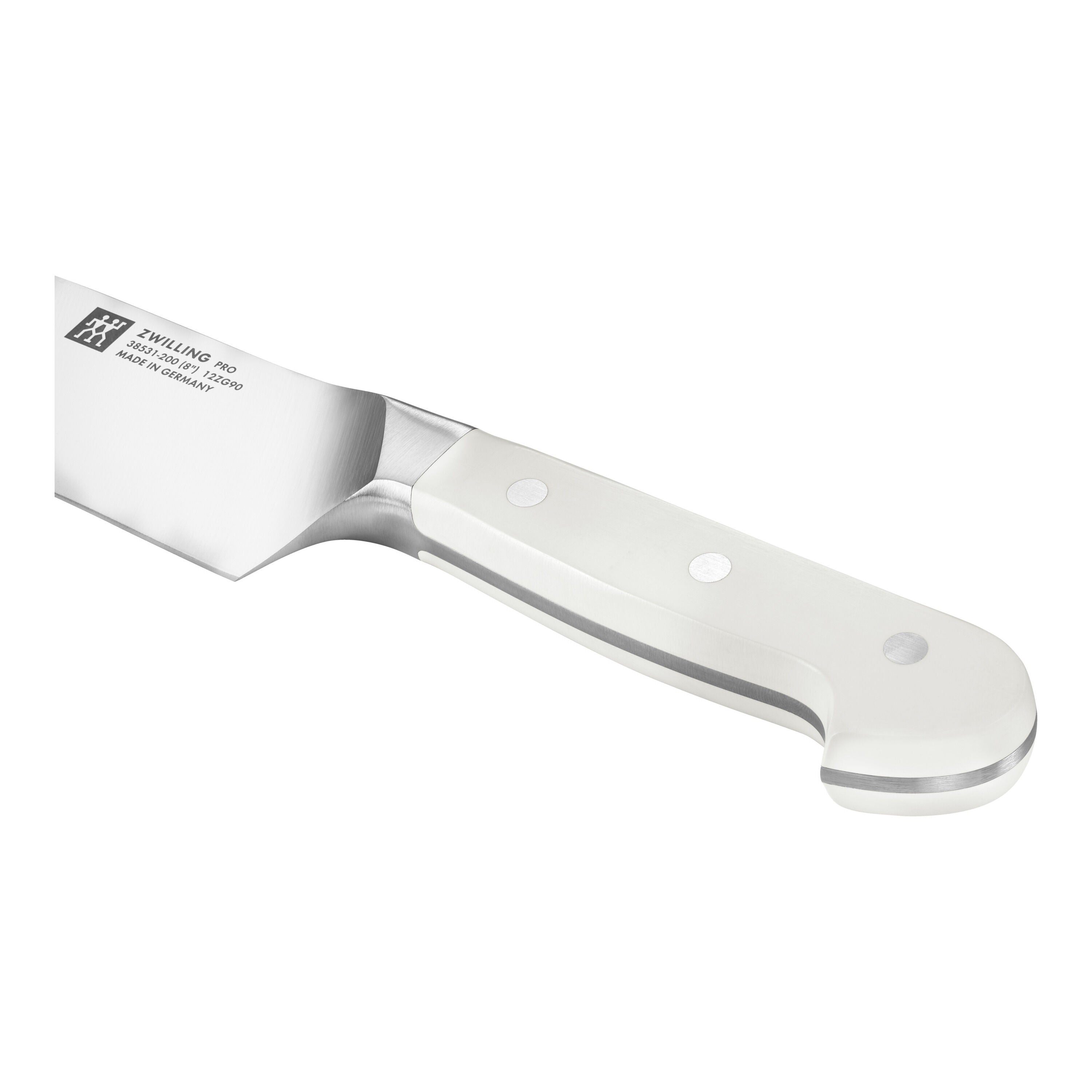 ZWILLING Pro le blanc 8 inch Chef's Knife, White-Chef Knife-DECOROLALA