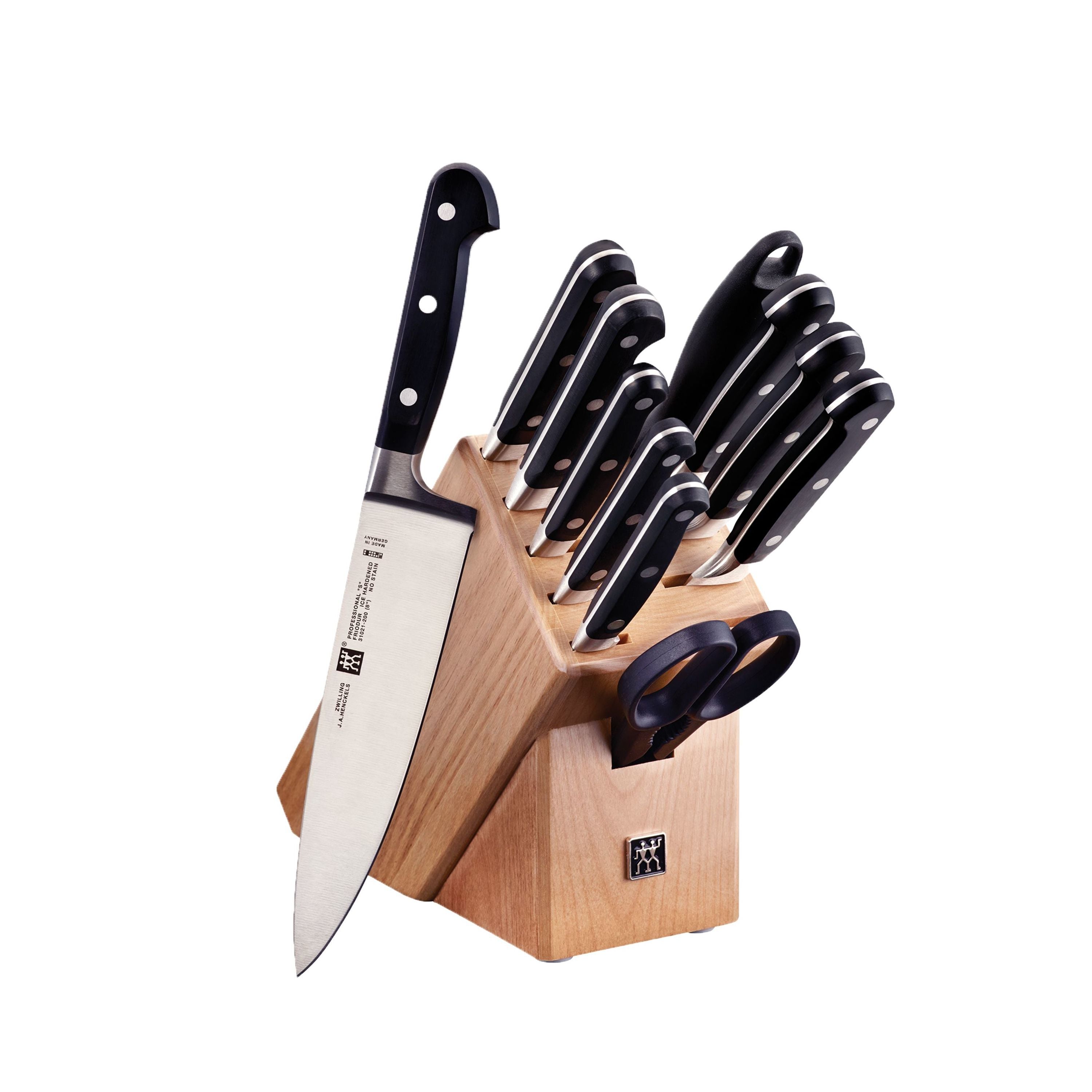 ZWILLING Professional S 12 Piece Knife Block Set-Knife Set-DECOROLALA