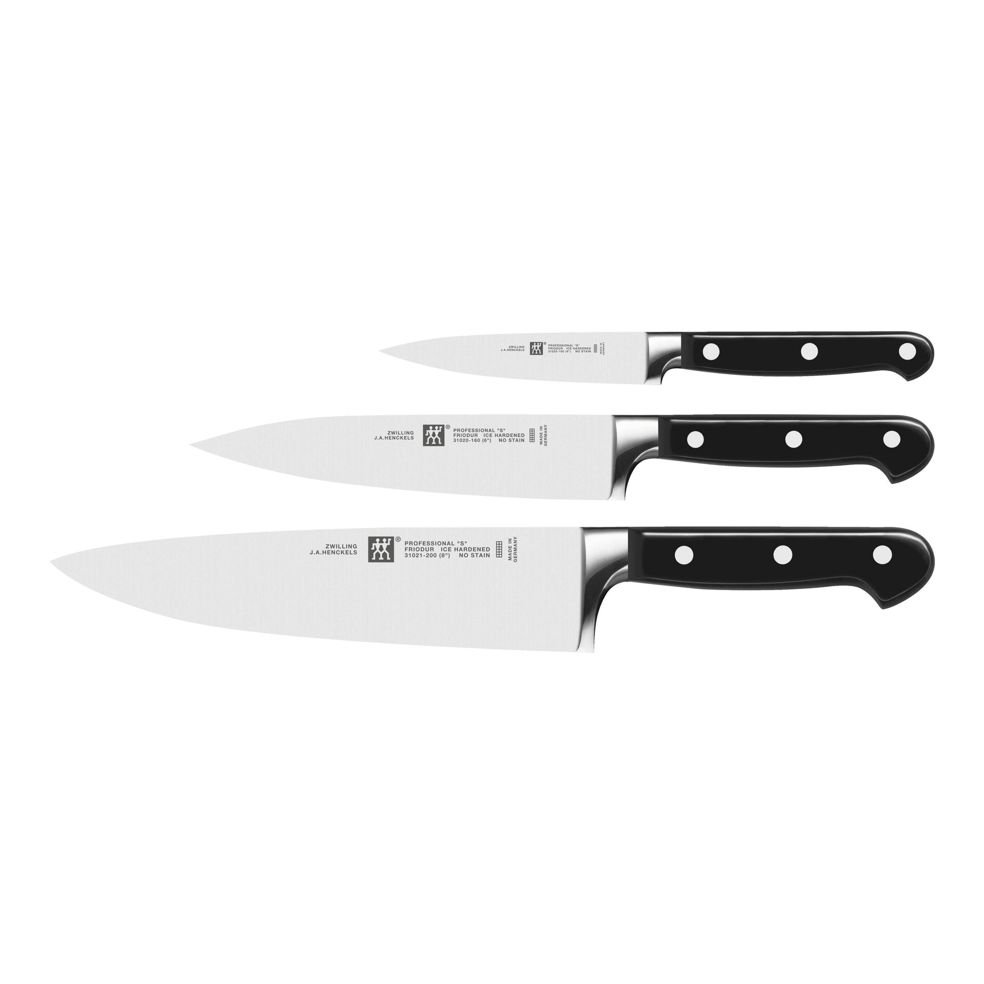 ZWILLING Professional S 3 Piece Knife Set-Knife Set-DECOROLALA