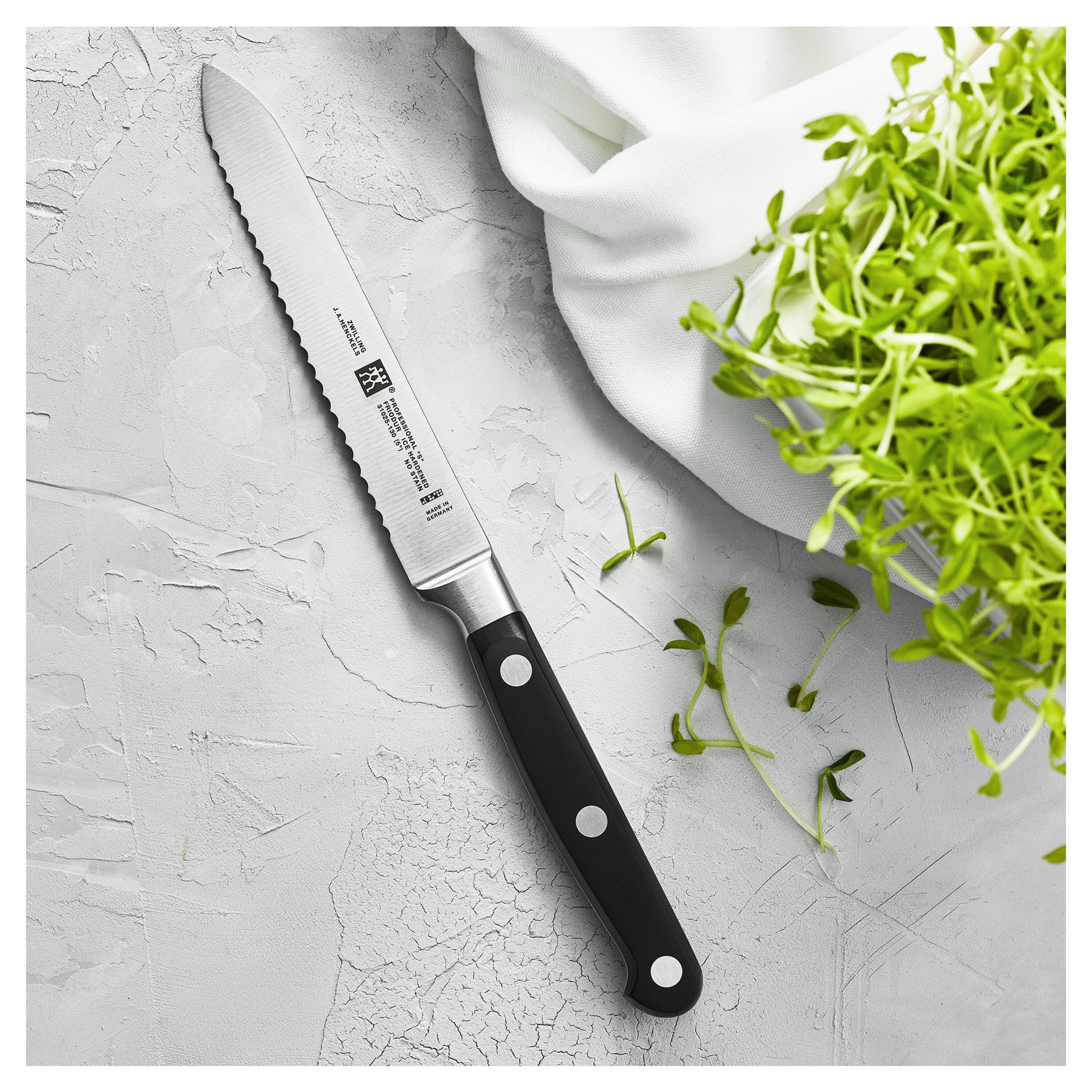 ZWILLING Professional S 5" Serrated Utility Knife-Utility Knife-DECOROLALA