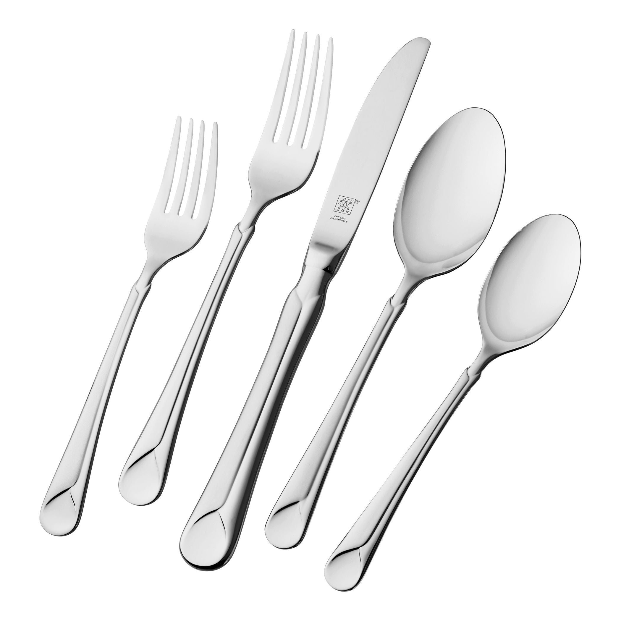 ZWILLING Provence 20pc Flatware Set Stainless Steel-Flatware Set-DECOROLALA