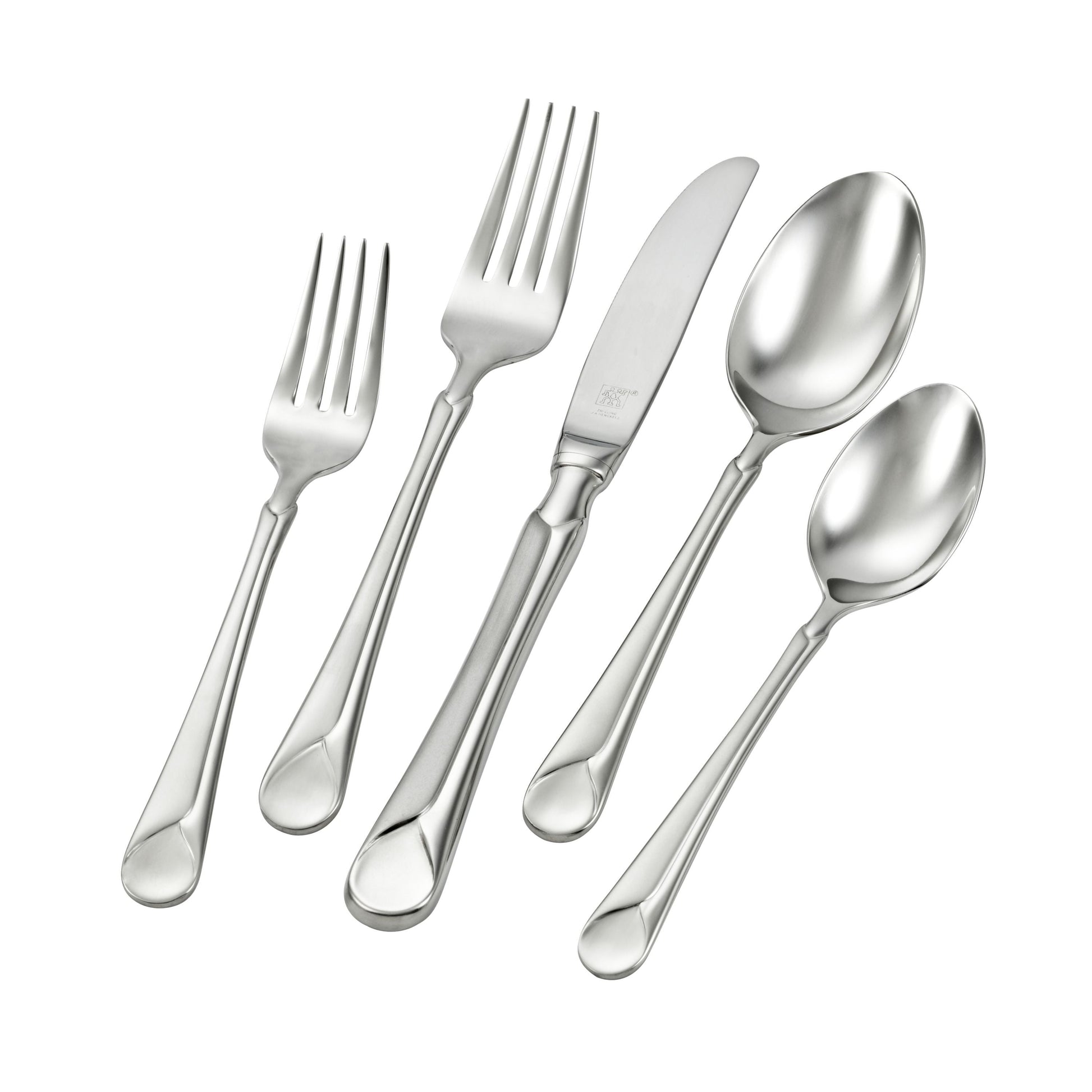 ZWILLING Provence 45 Piece Flatware Set Matted/Polished-Flatware Set-DECOROLALA