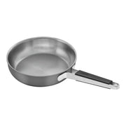 ZWILLING Pure Frying Pan, 24 cm / 9.5 inch, 18/10 Stainless Steel, Grey-Frying Pan-DECOROLALA