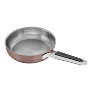 ZWILLING Pure Frying Pan, 24 cm / 9.5 inch, 18/10 Stainless Steel, Rose-n/a-DECOROLALA