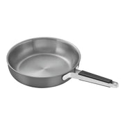 ZWILLING Pure Frying Pan, 28 cm / 11 inch, 18/10 Stainless Steel, Grey-Frying Pan-DECOROLALA