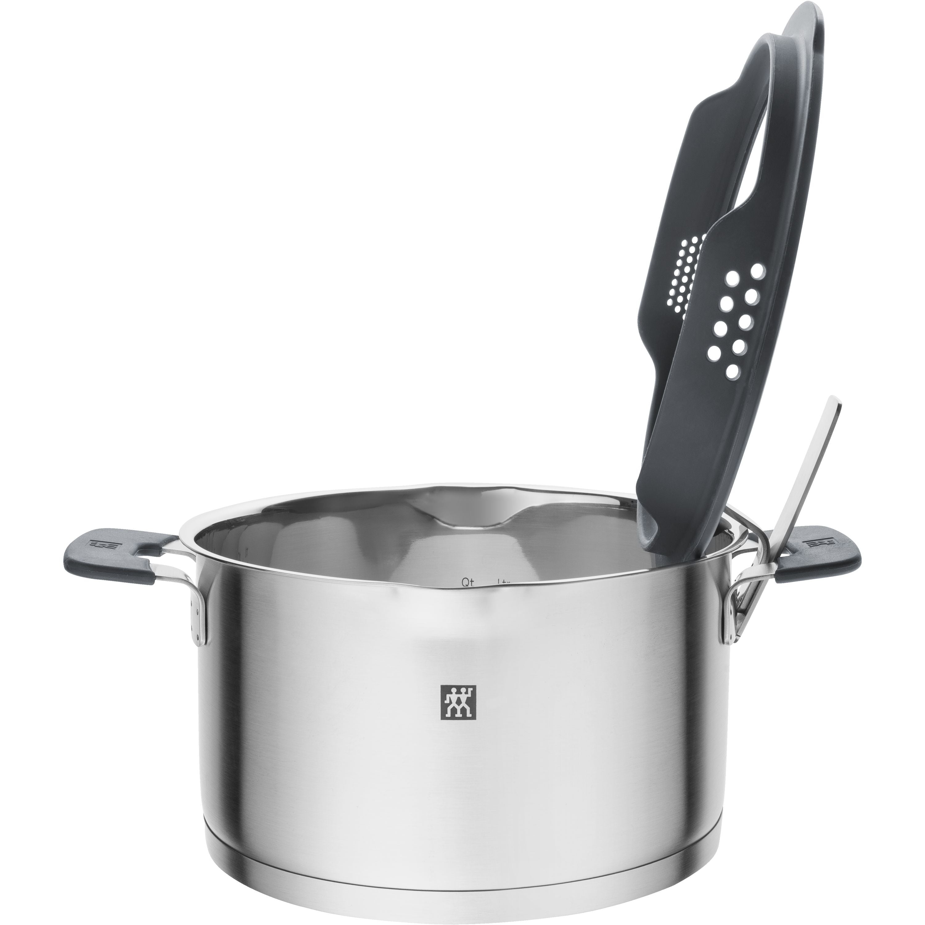 ZWILLING Simplify Stainless Steel Pot Set – 5 Pots with Lids (9 Total Pieces)-Cookware-DECOROLALA