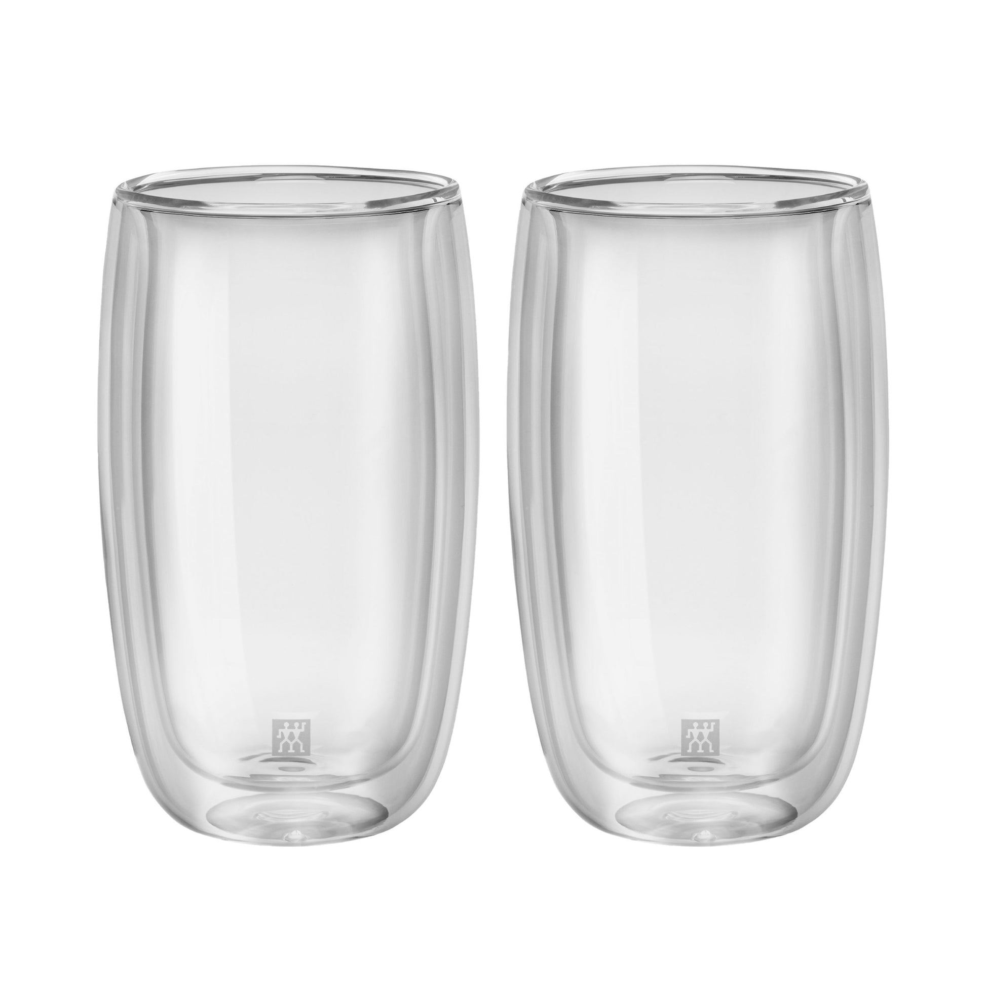 ZWILLING Sorrento 2 Piece Latte Glass Set, Transparent-Coffee-DECOROLALA