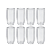 ZWILLING Sorrento 8 Piece Beverage Glass Set - Value Pack, Transparent-Drinkware Set-DECOROLALA