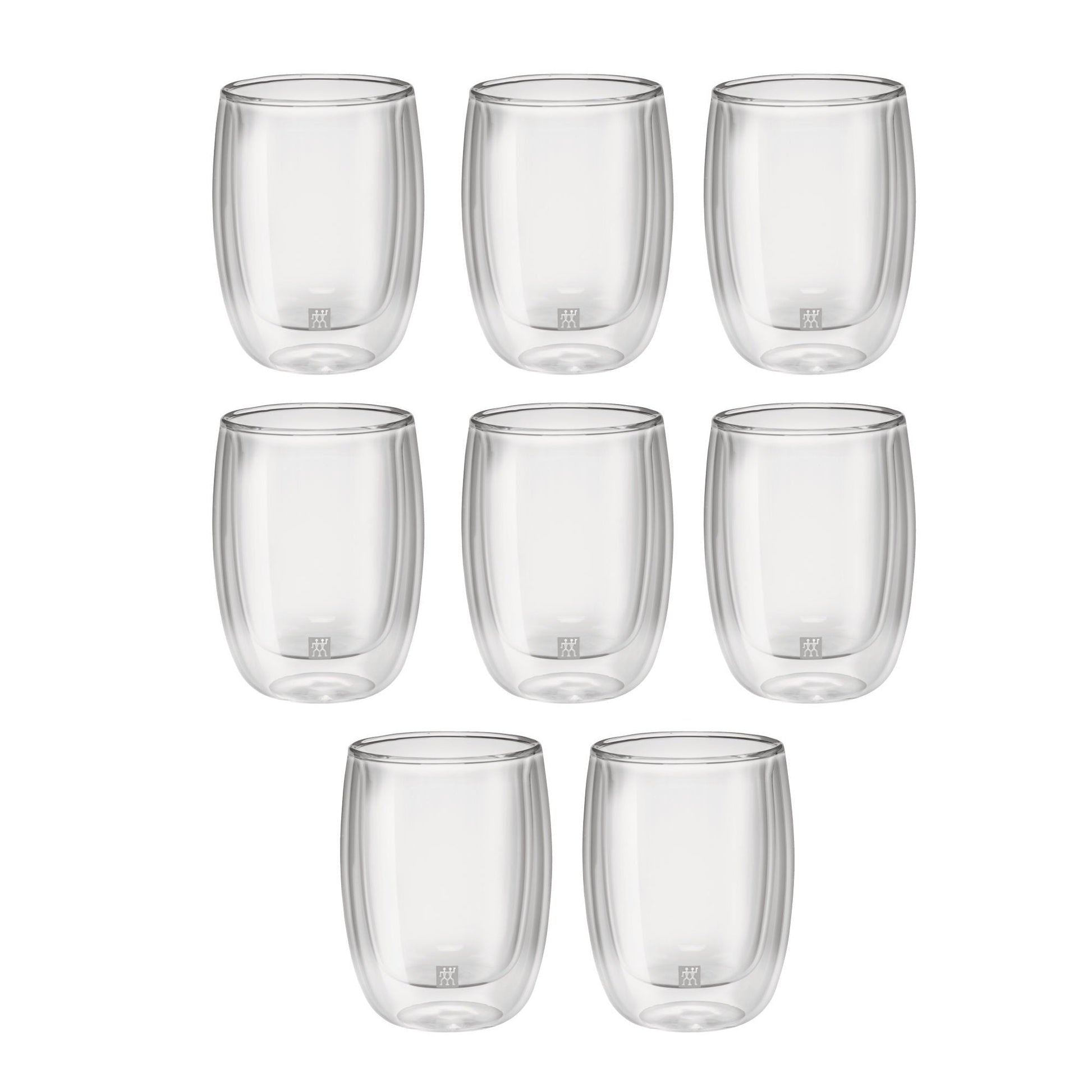 ZWILLING Sorrento 8 Piece Coffee Glass Set - Value Pack, Transparent-Coffee-DECOROLALA