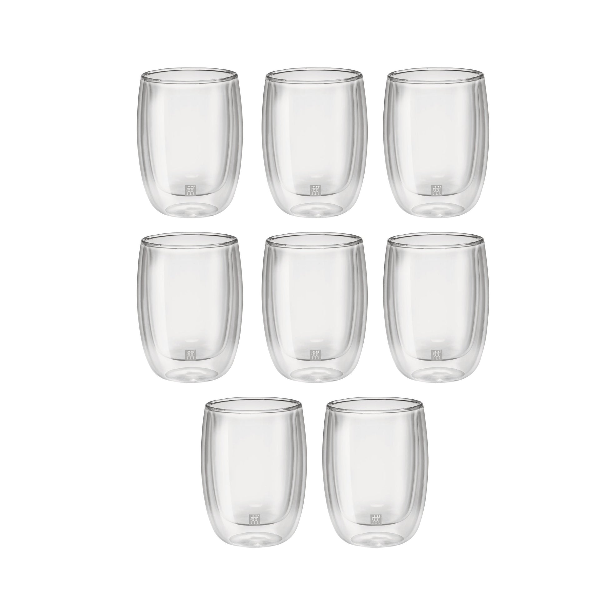 ZWILLING Sorrento 8 Piece Coffee Glass Set - Value Pack, Transparent-Coffee-DECOROLALA