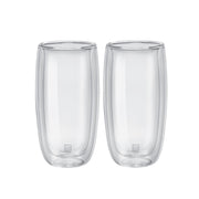 ZWILLING Sorrento Double-Wall Beverage Glass Set 2pc-Drinkware Set-DECOROLALA