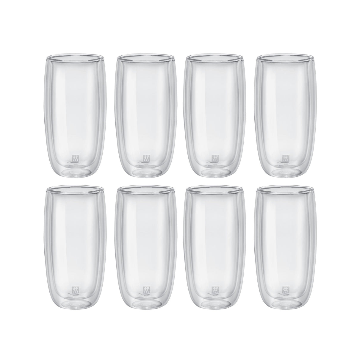 ZWILLING Sorrento Double-Wall Glass Set 8pc-Drinkware Sets-DECOROLALA