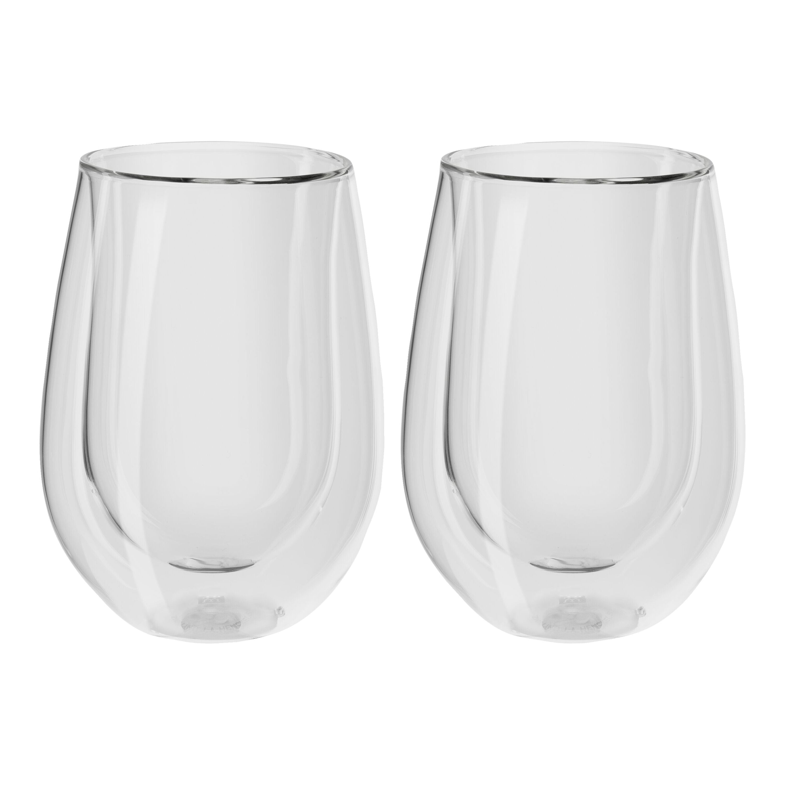 ZWILLING Sorrento Double Wall Red Wine Glass Set 2pc-Wine Glass-DECOROLALA