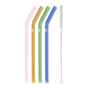 ZWILLING Sorrento Glass Straws Set - 4 Pack-DECOROLALA