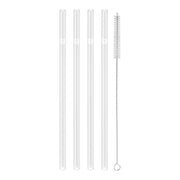 ZWILLING Sorrento Glass Straws Set of 4-Kitchen Accessories-DECOROLALA