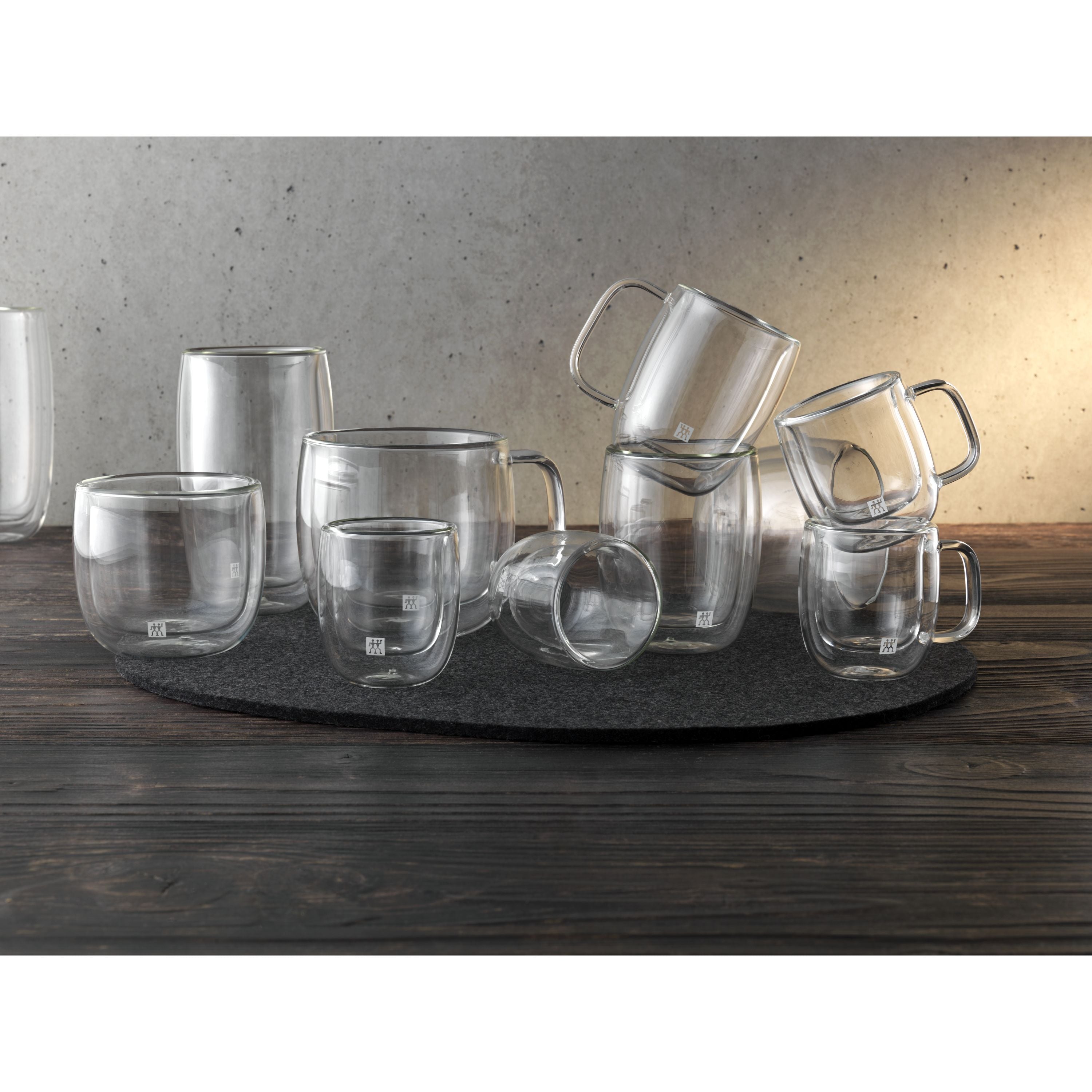 ZWILLING Sorrento Plus 2 Piece Espresso Glass Set, Transparent-Espresso Machine-DECOROLALA