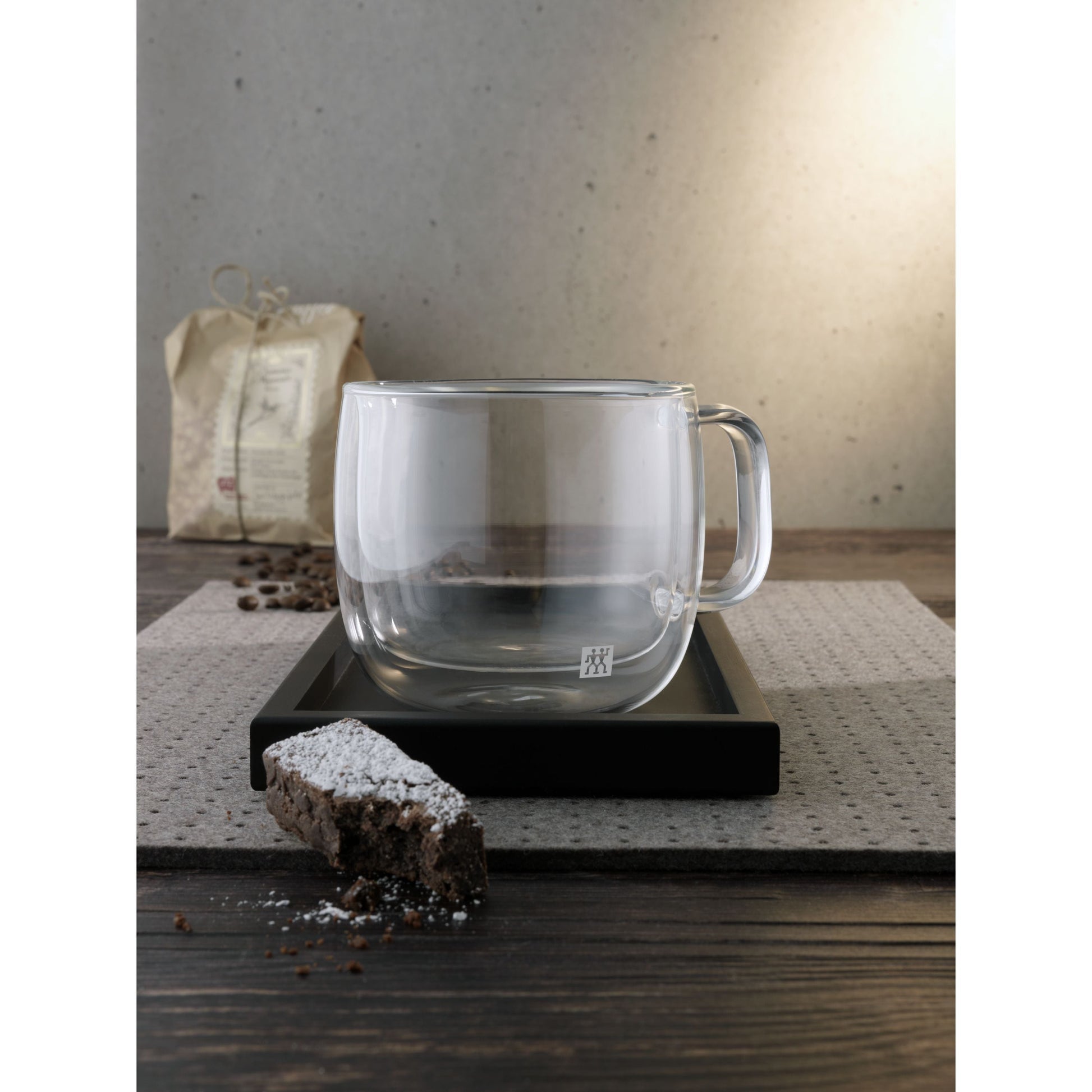 ZWILLING Sorrento Plus 8pc Cappuccino Glass Set-Mug-DECOROLALA